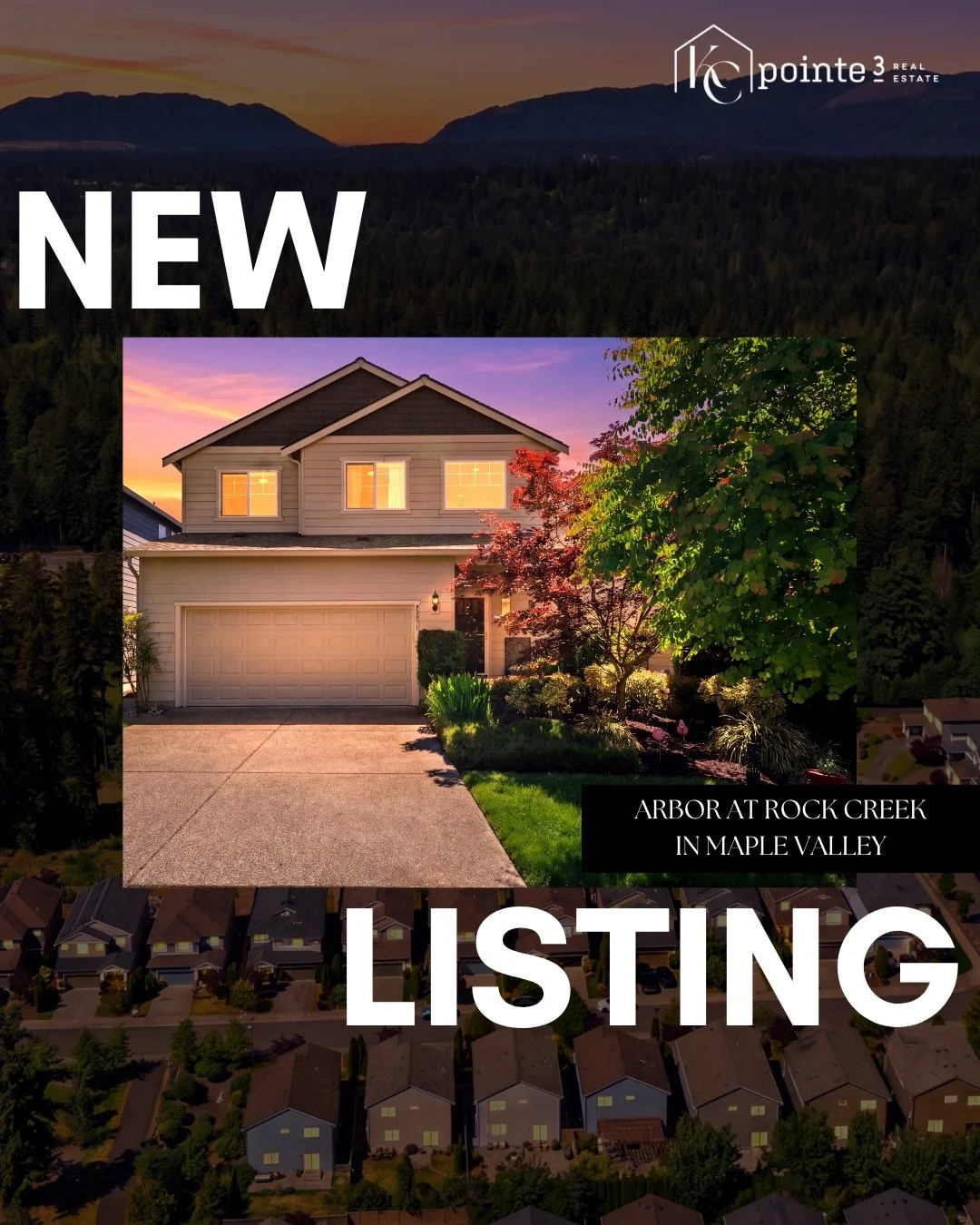 Tucked into The Arbors at Rock Creek in Maple Valley, this home pairs beautifully curated interiors with a backyard that feels like a private retreat. Mature trees, blooming shrubs, inviting patios, and miles of nearby trails create the kind of lifes