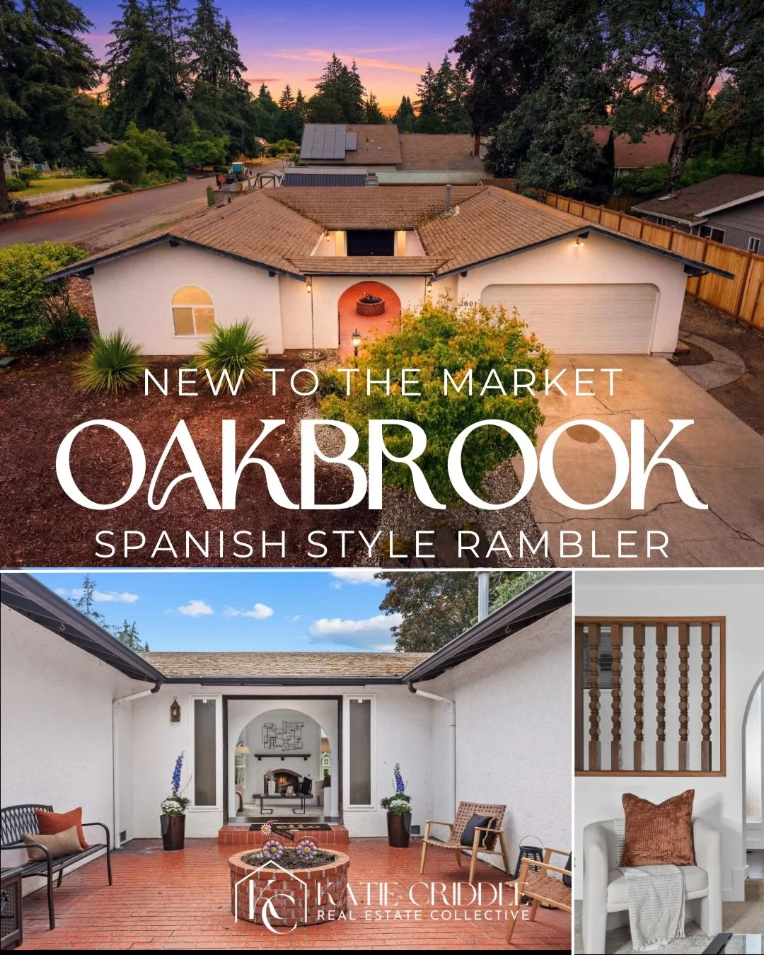 Simple in the best way&mdash;warm, welcoming, and full of character you don&rsquo;t often see at this price point. From the courtyard entry to the sunken living room and arched details, it&rsquo;s the kind of home that you want to live in and love.

