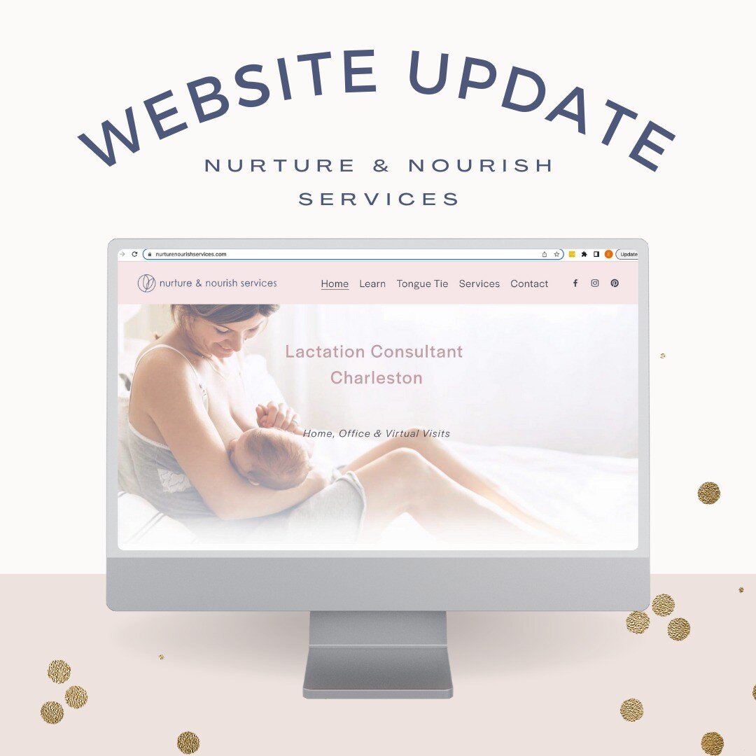 Well I just made some major updates to the look and content of my website. I would love to get your feedback! What do you think of the new softer feel? 👶 LINK IN BIO 

If you catch a type-o, please message me! 

#charlestonbaby
#charlestonhealth
#ch