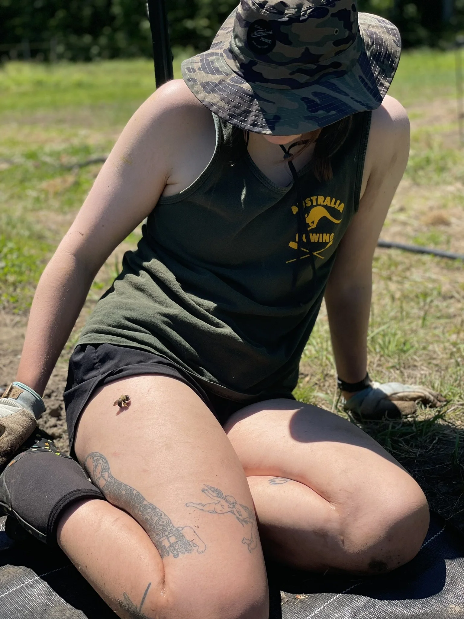 julia and the bee.JPEG