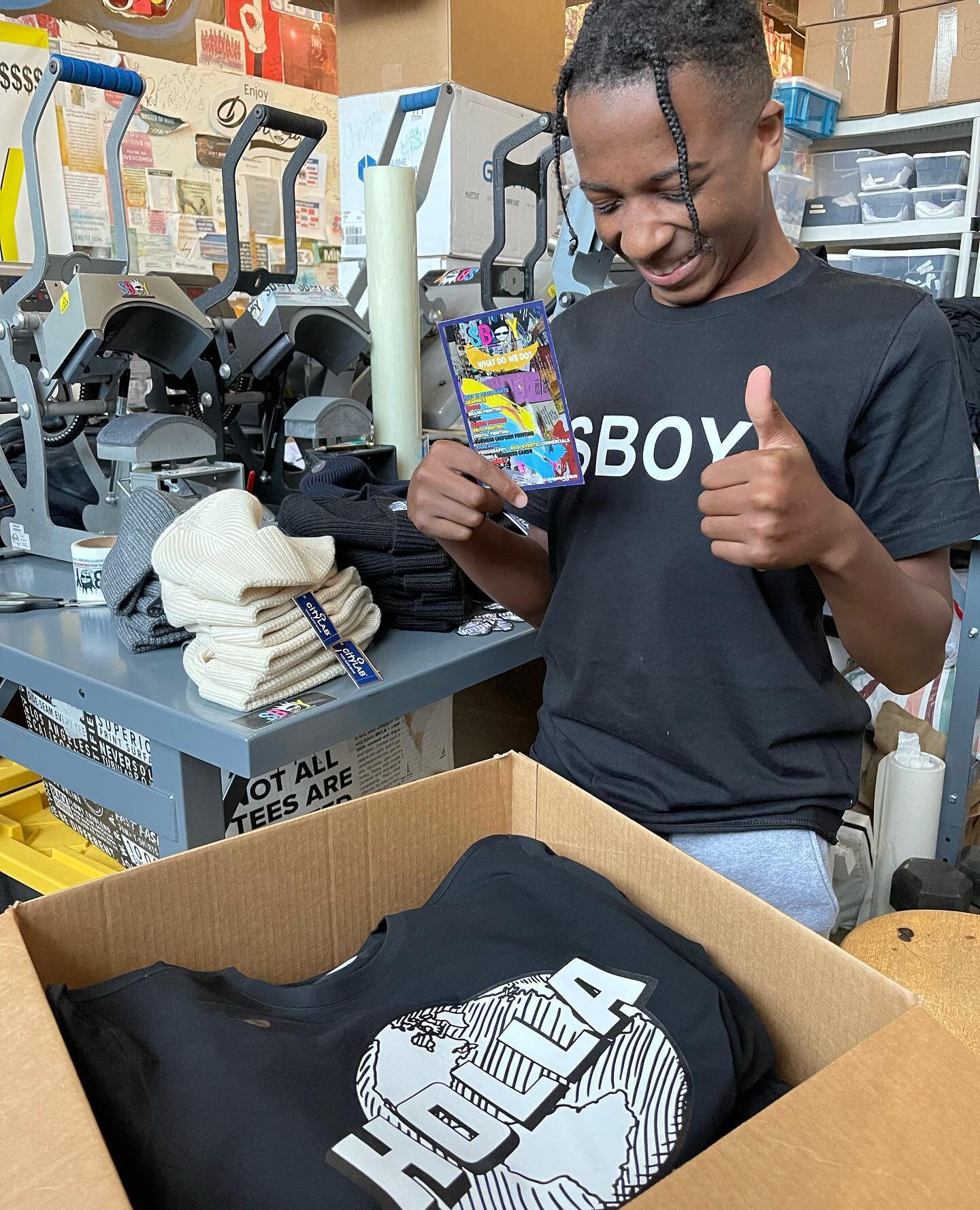 SBOY) stands for Successful Brothers OfYouth. We are a printing company based in the metropolitan Detroit area. We print on various types of garments and items for any and all customers needs. We work around Quality,Professionalism Great Customer Ser