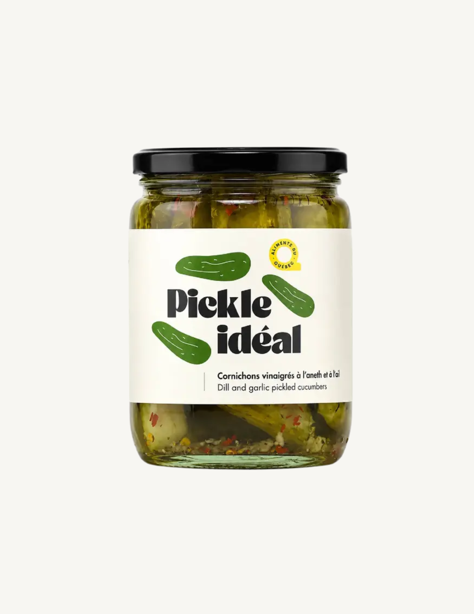 Dill and Garlic Pickled Cucumbers