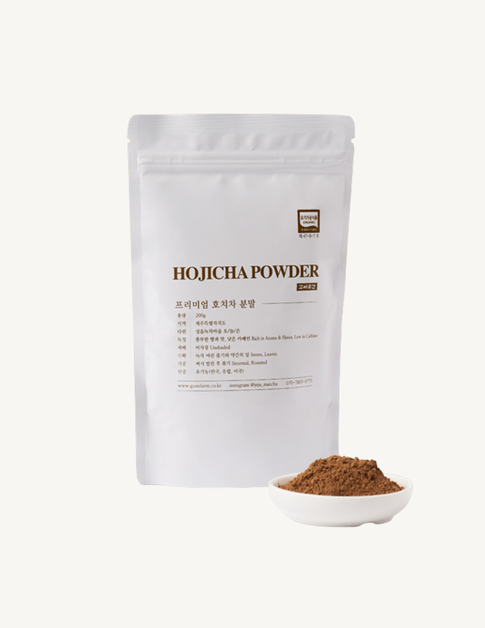 Organic Jeju Hojicha 100g