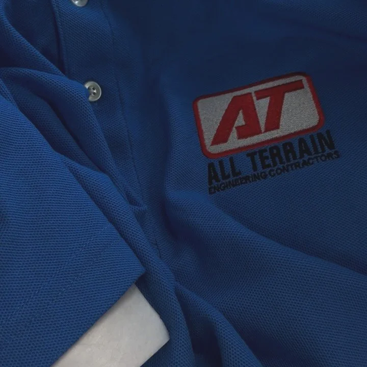 Polos for our good friend Don @allterraininc π Nothing better than creating gear for someone you’ve known for 30+ years! We added a special 41st year emblem along with the USA flag on the sleeves to give these polos a sharp, personal touch. πΊ