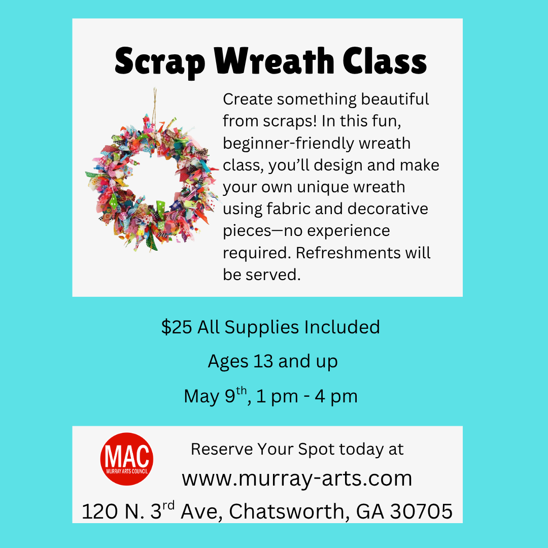 Scrap Wreath Class May 9