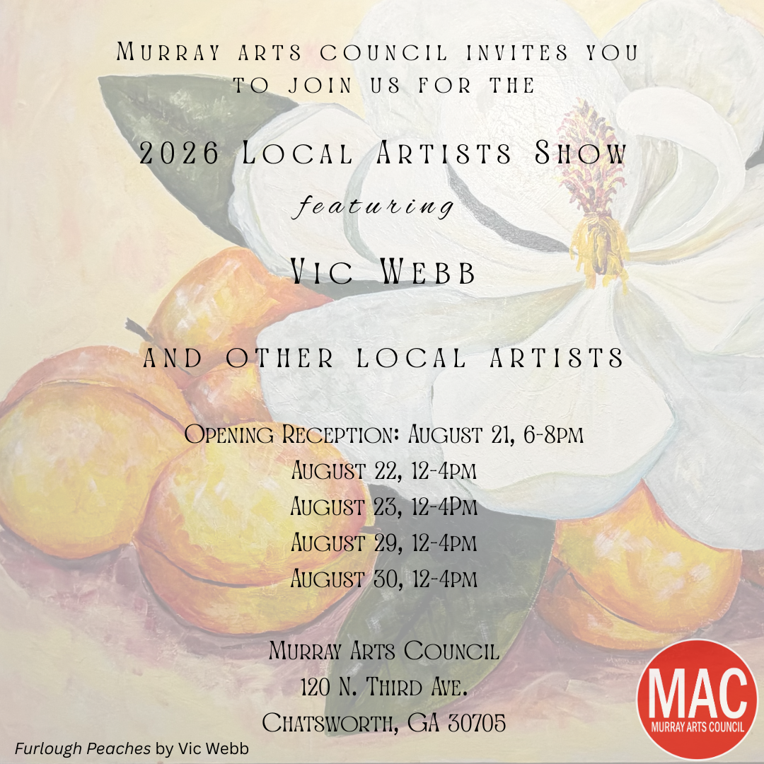 2026 Local Artists Show featuring Vic Webb