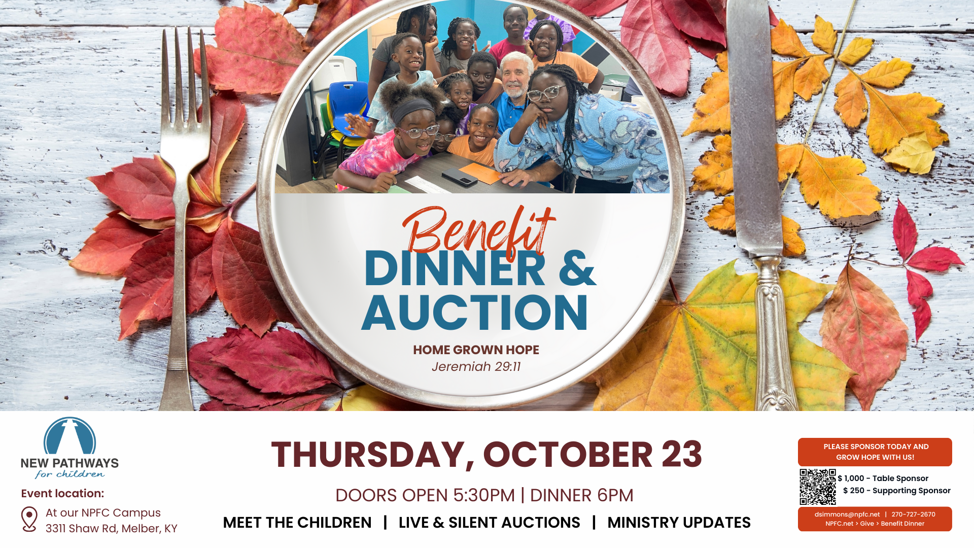 Annual Benefit Dinner & Auction