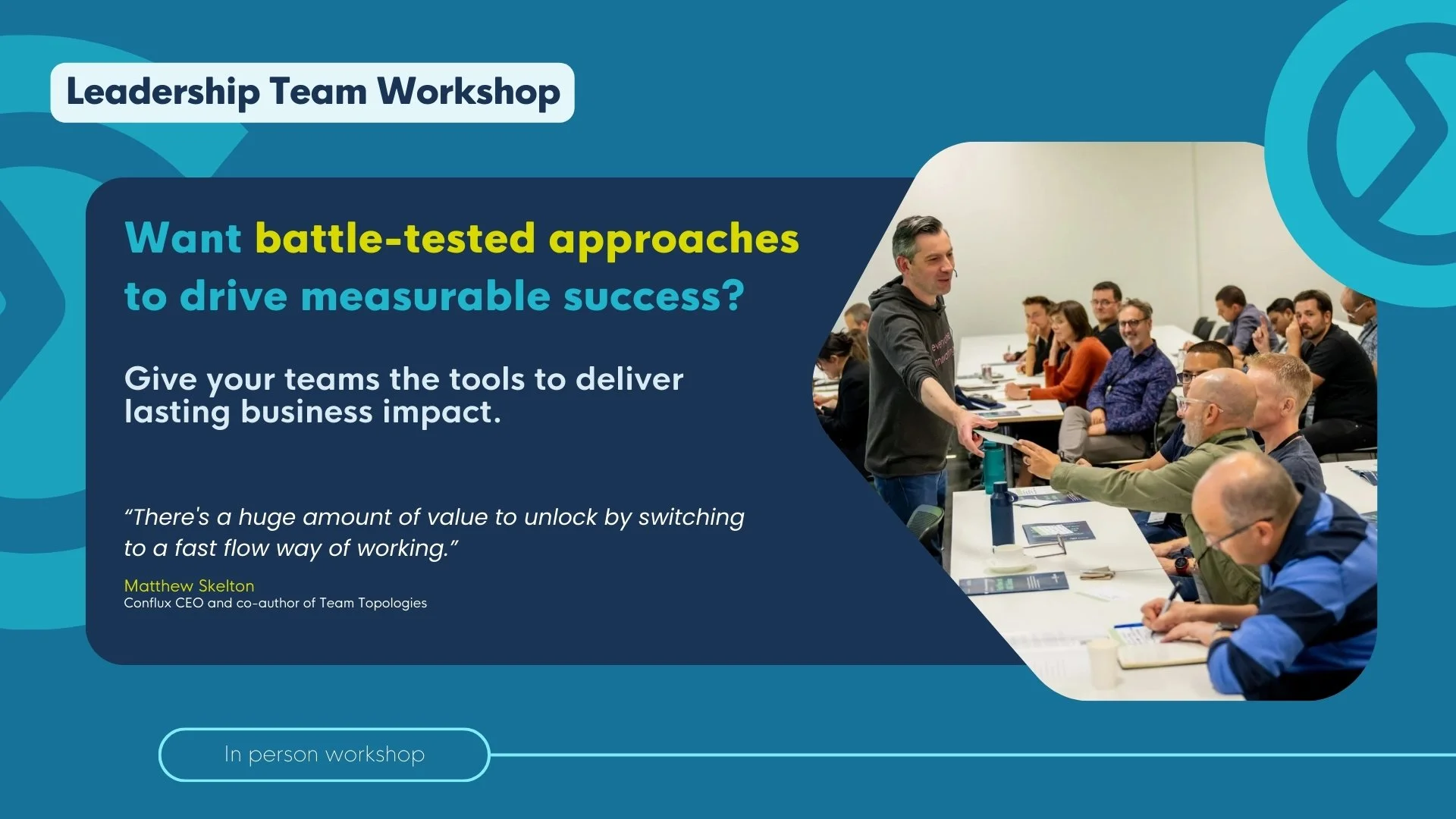 Private leadership training with Matthew Skelton - Leeds 2025