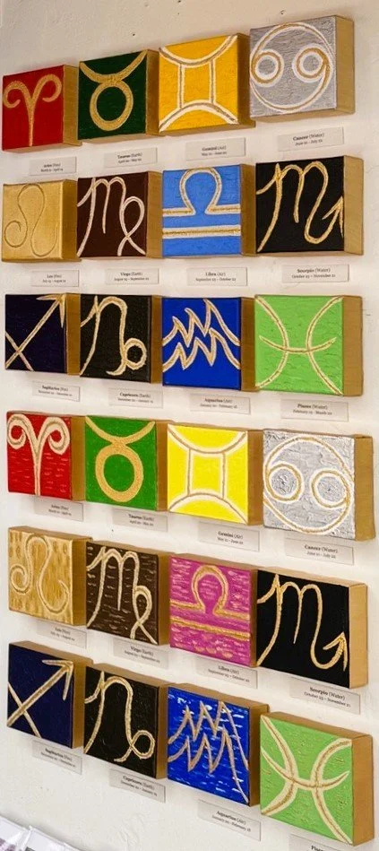 Zodiac Original Paintings