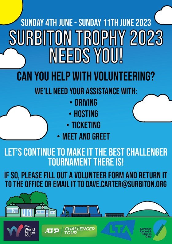 SURBITON TROPHY VOLUNTEERS 2023 Surbiton Racket Fitness Club surbiton-trophy-volunteers-2023-surbiton-racket-fitness-club