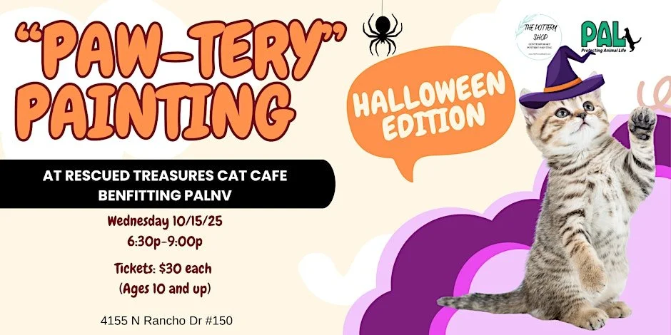 Paw-tery Painting - Halloween Edition SOLD OUT!