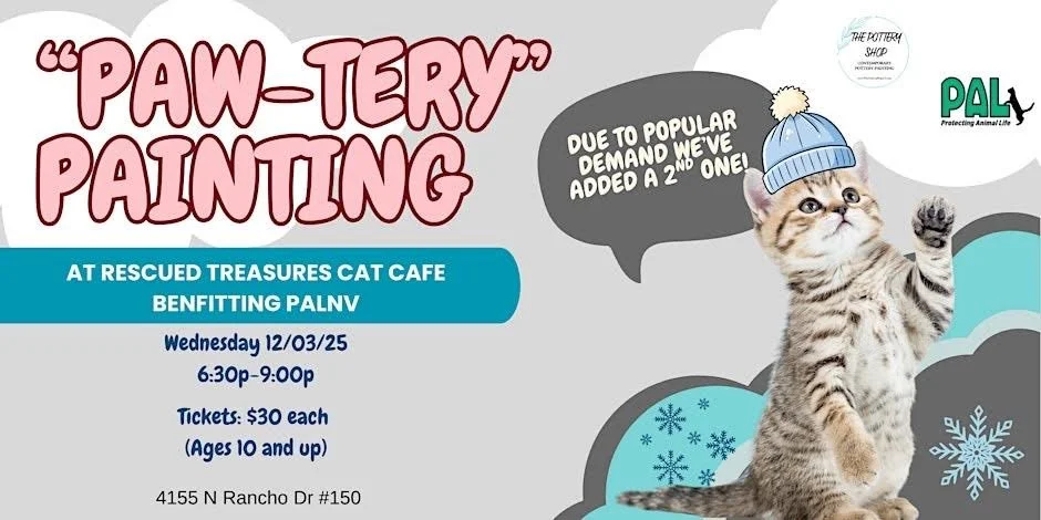 Paw-tery Painting with The Pottery Shop