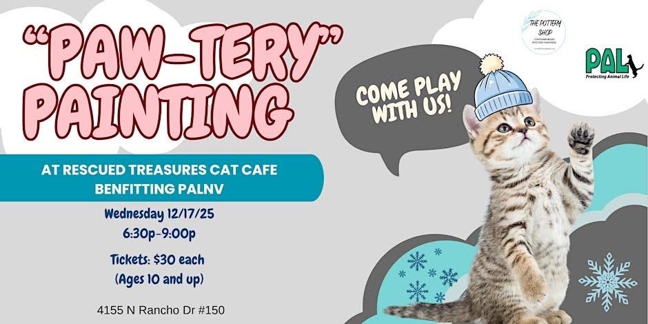 Paw-tery Painting with The Pottery Shop