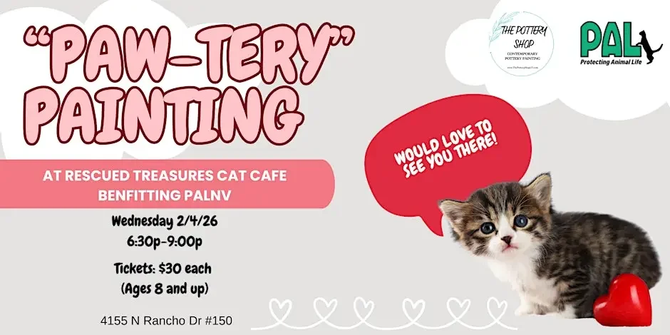 Paw-tery Painting with The Pottery Shop