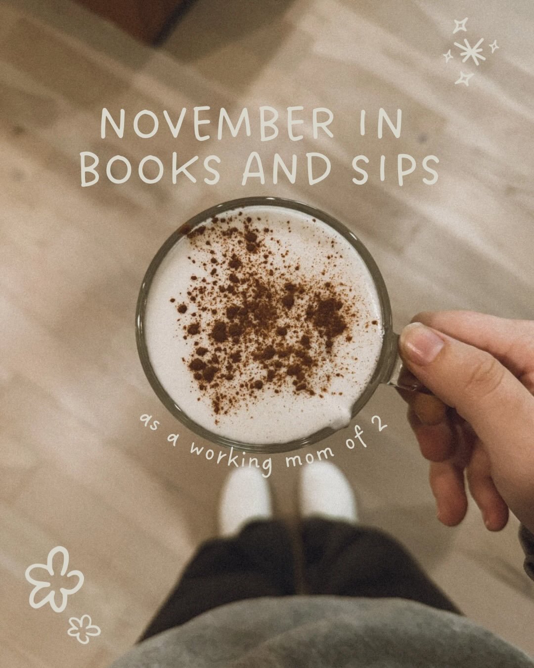 the cozy months demand cozy books and cozy drinks!

If It Makes You Happy was by far my favorite read of the month. It&rsquo;s a seasonal, sweet, and romantic big city girl meets small town single dad and not cheesy at all. The story takes place betw