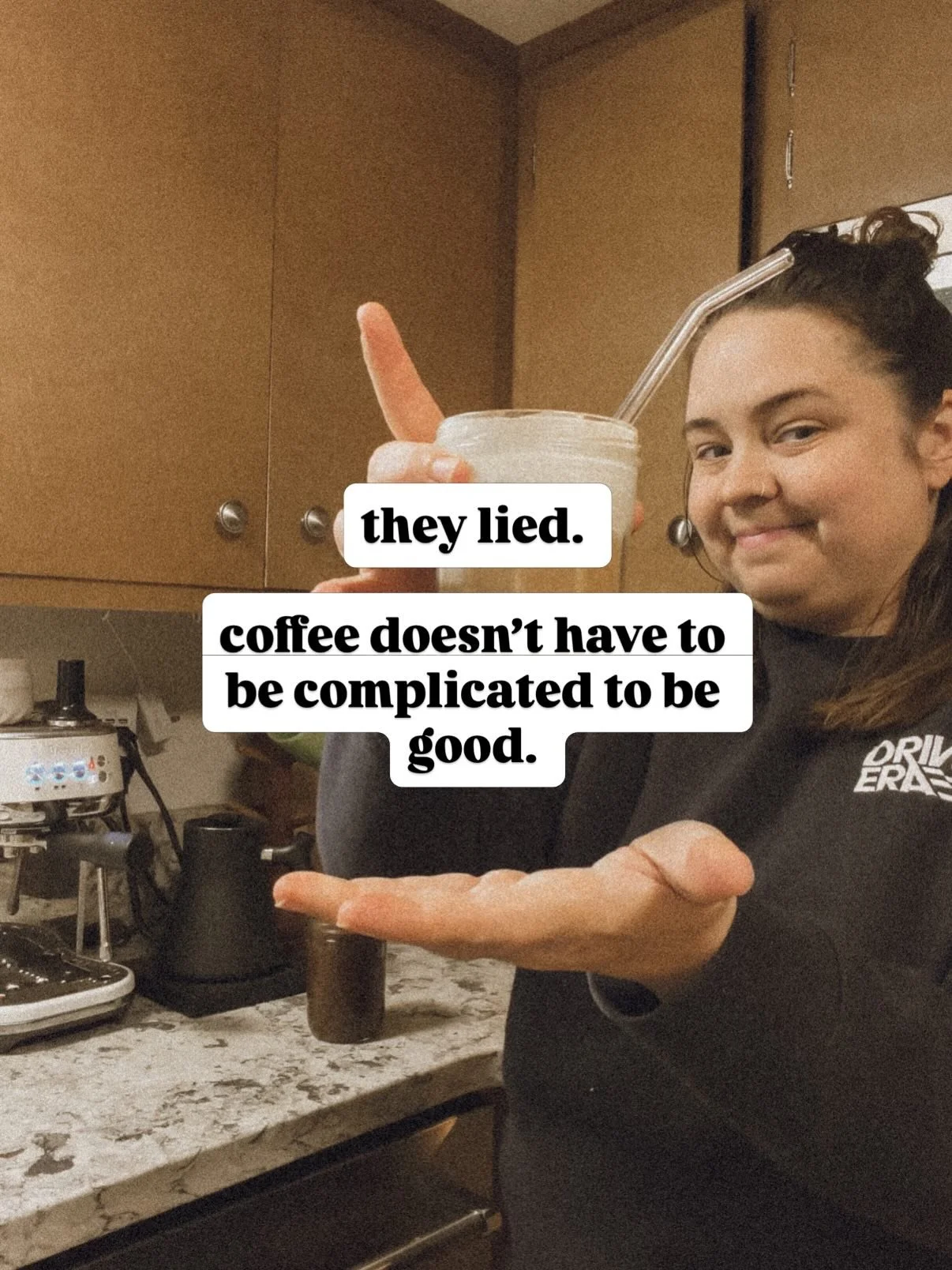 being a coffee snob is great, but have you tried just making what YOU like?

I&rsquo;ve been working as a barista for the last 10 years. I know what goes into the fancy version. but I&rsquo;m here to tell you that on a Monday morning when I&rsquo;m r