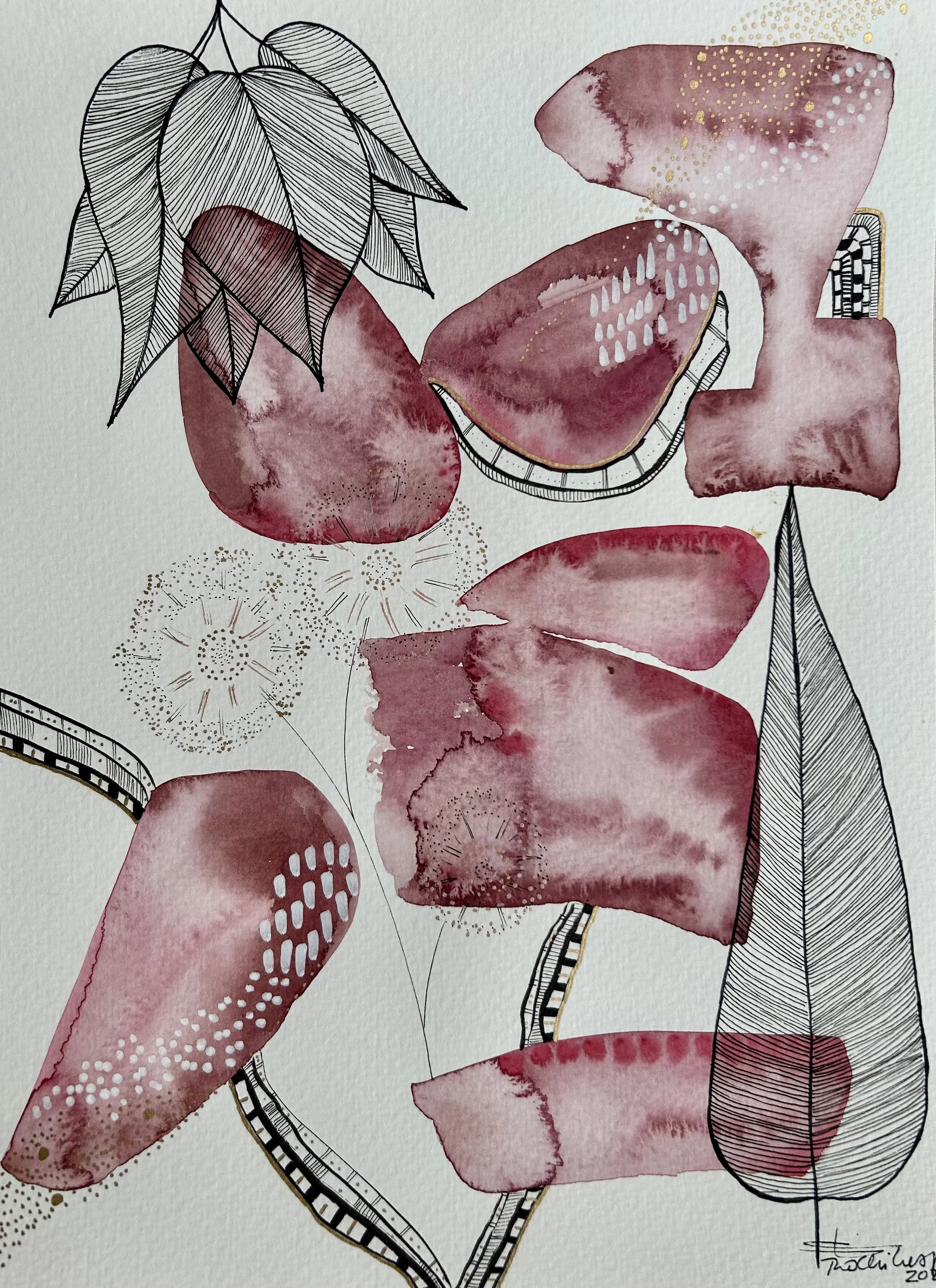 Otoño II - 9” x 12” - 216 usd