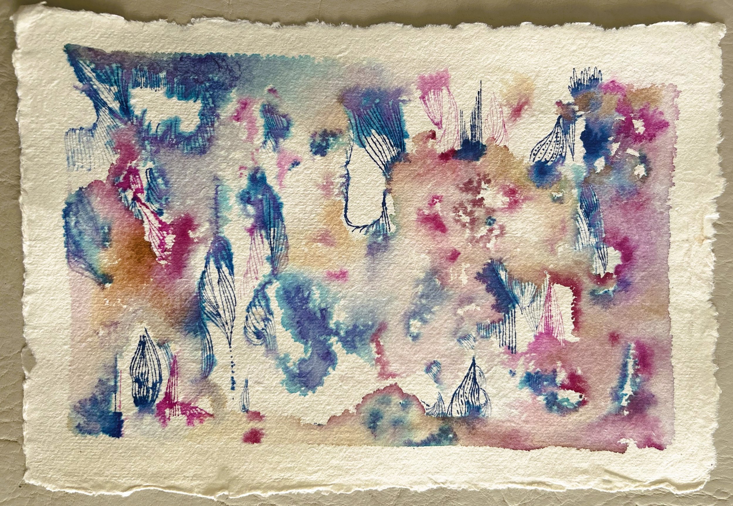 In Deep III - 7.5” x 11.5”. - 129usd