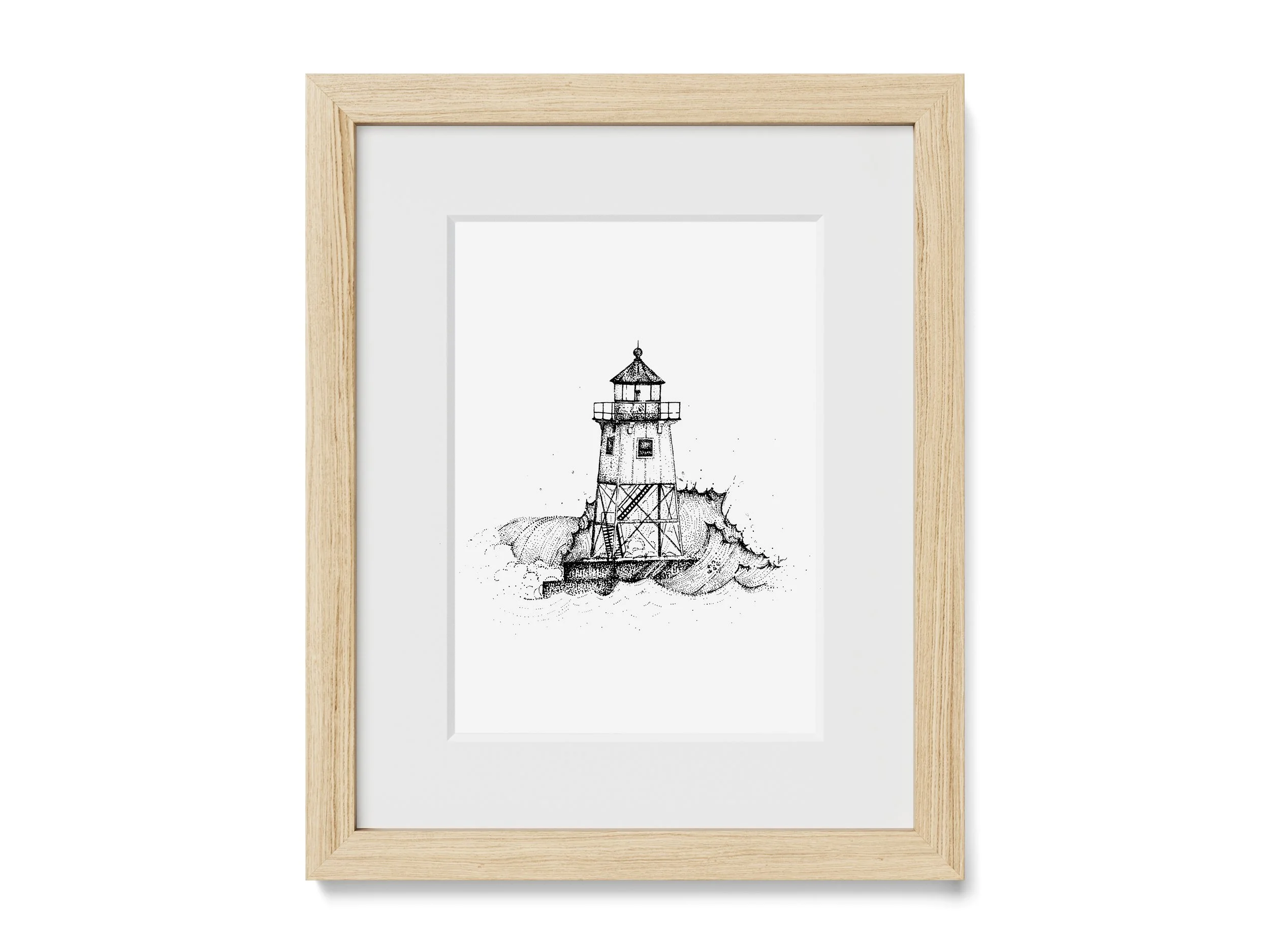 Grand Marais Lighthouse Print
