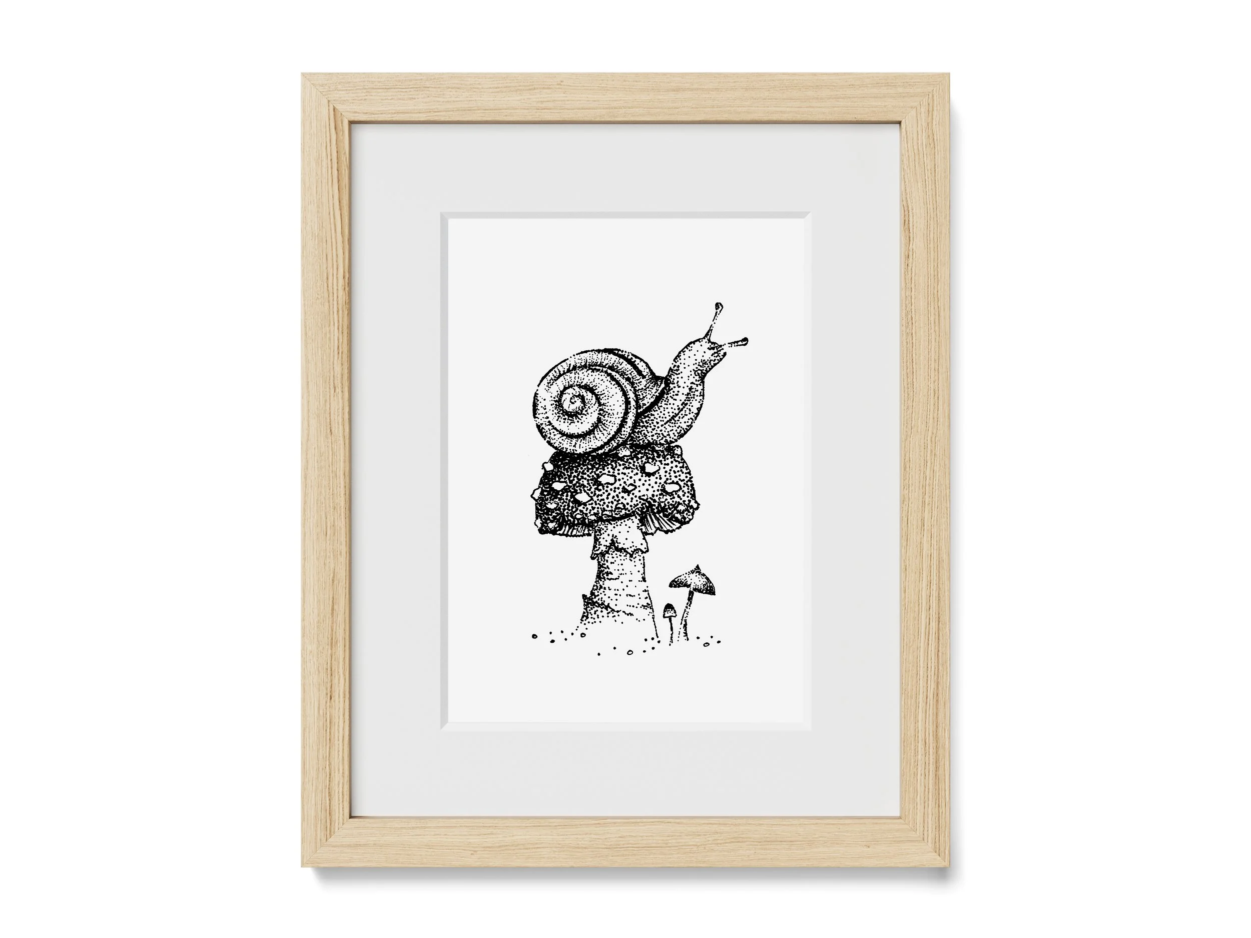 Garden Snail Print