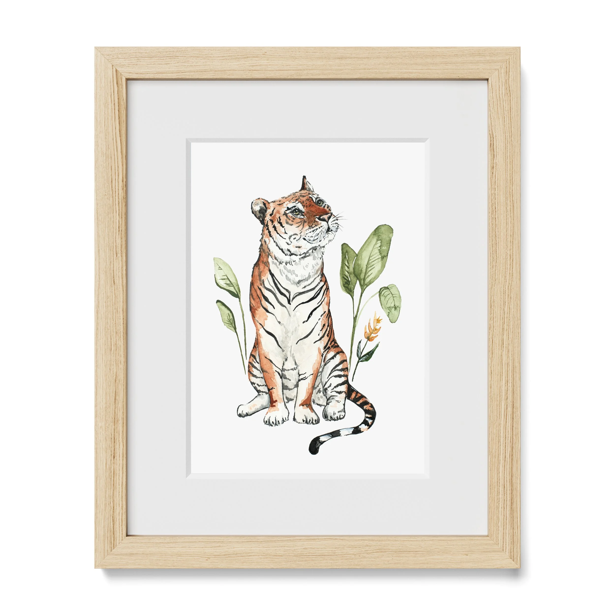 Hello Tiger Print