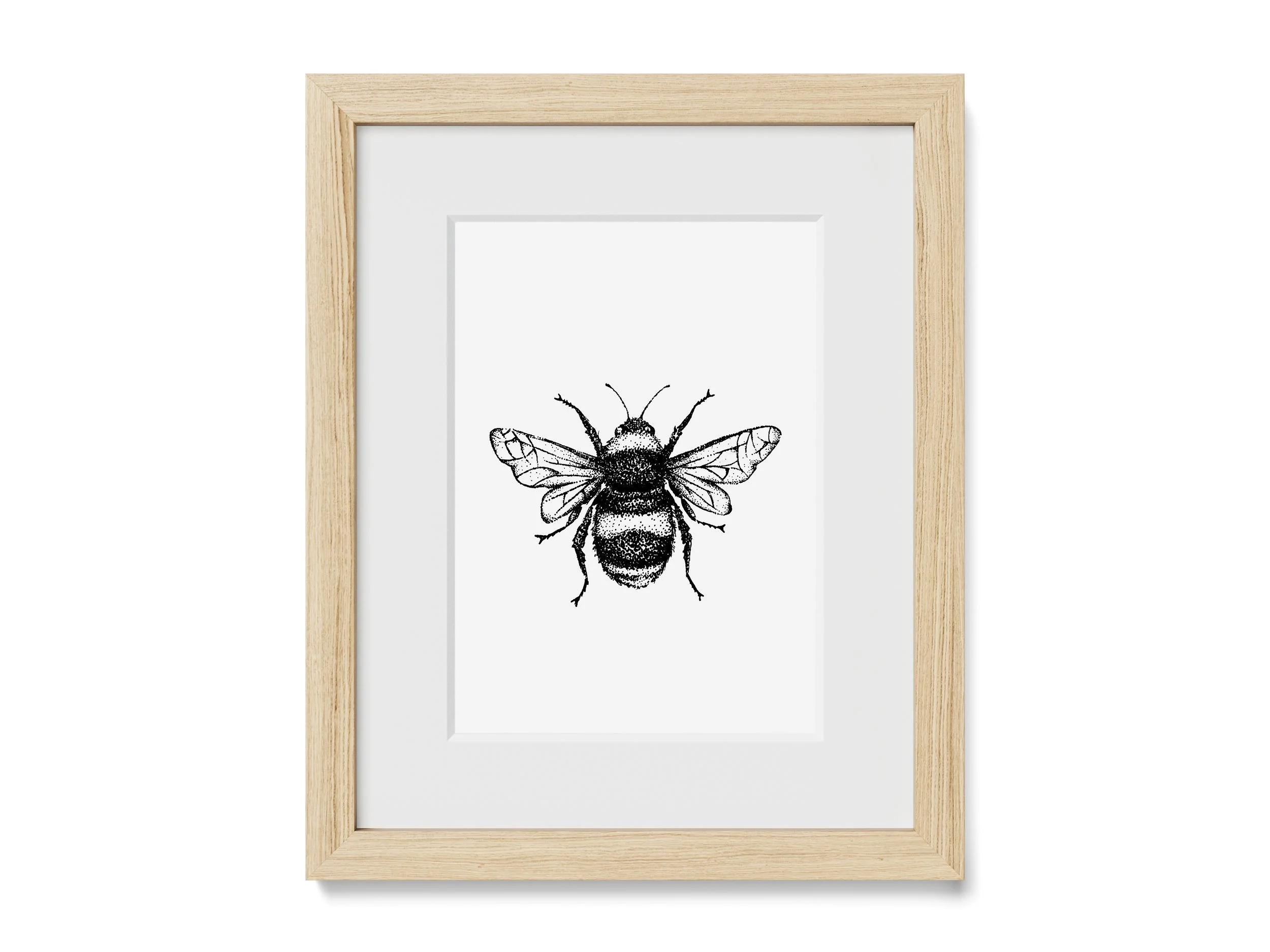 Honey Bee Print