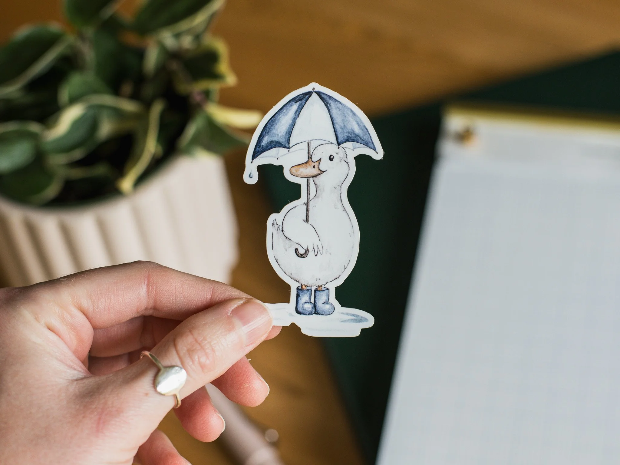 April Showers Sticker