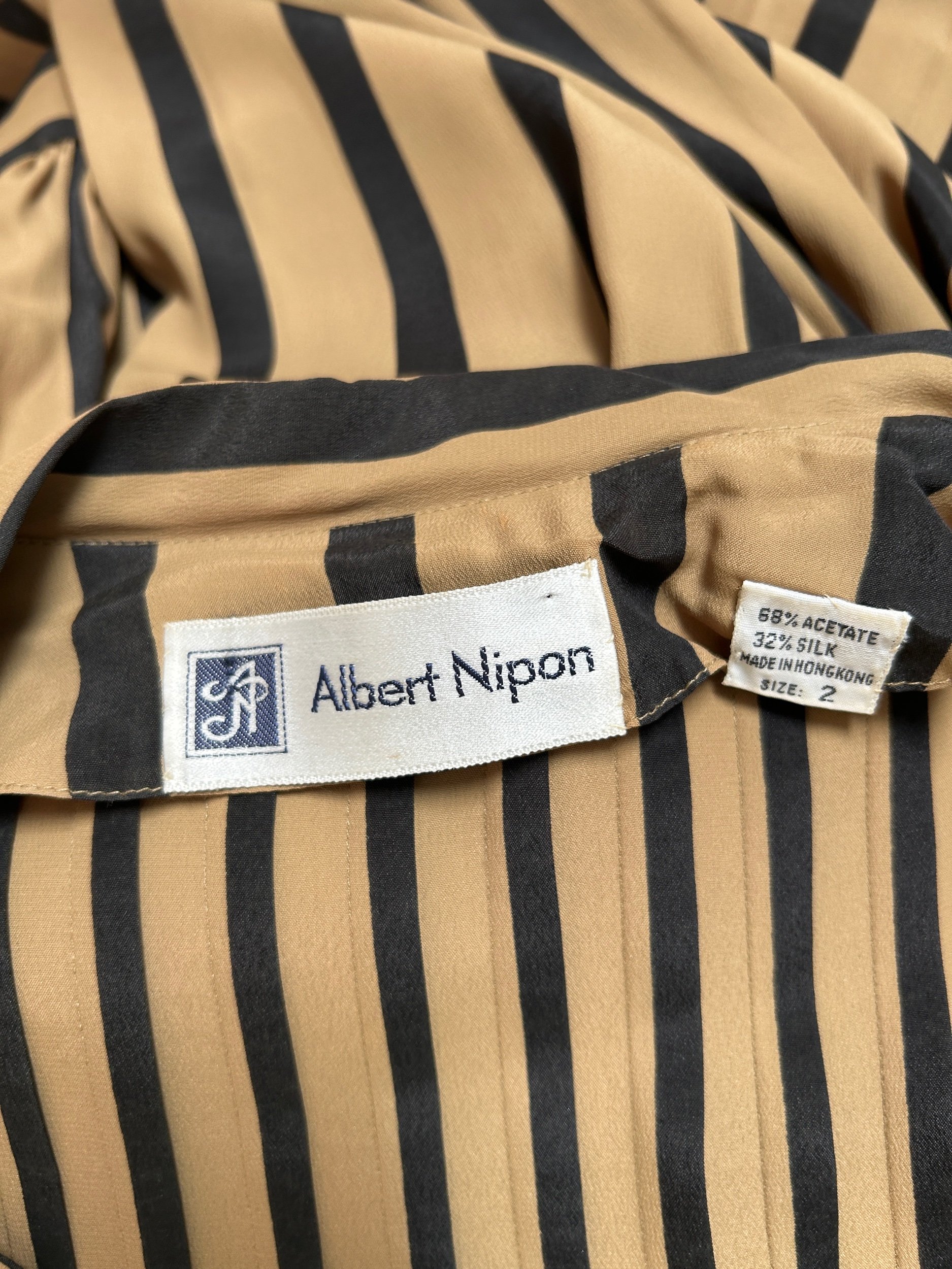 Albert Nipon vintage 70s label