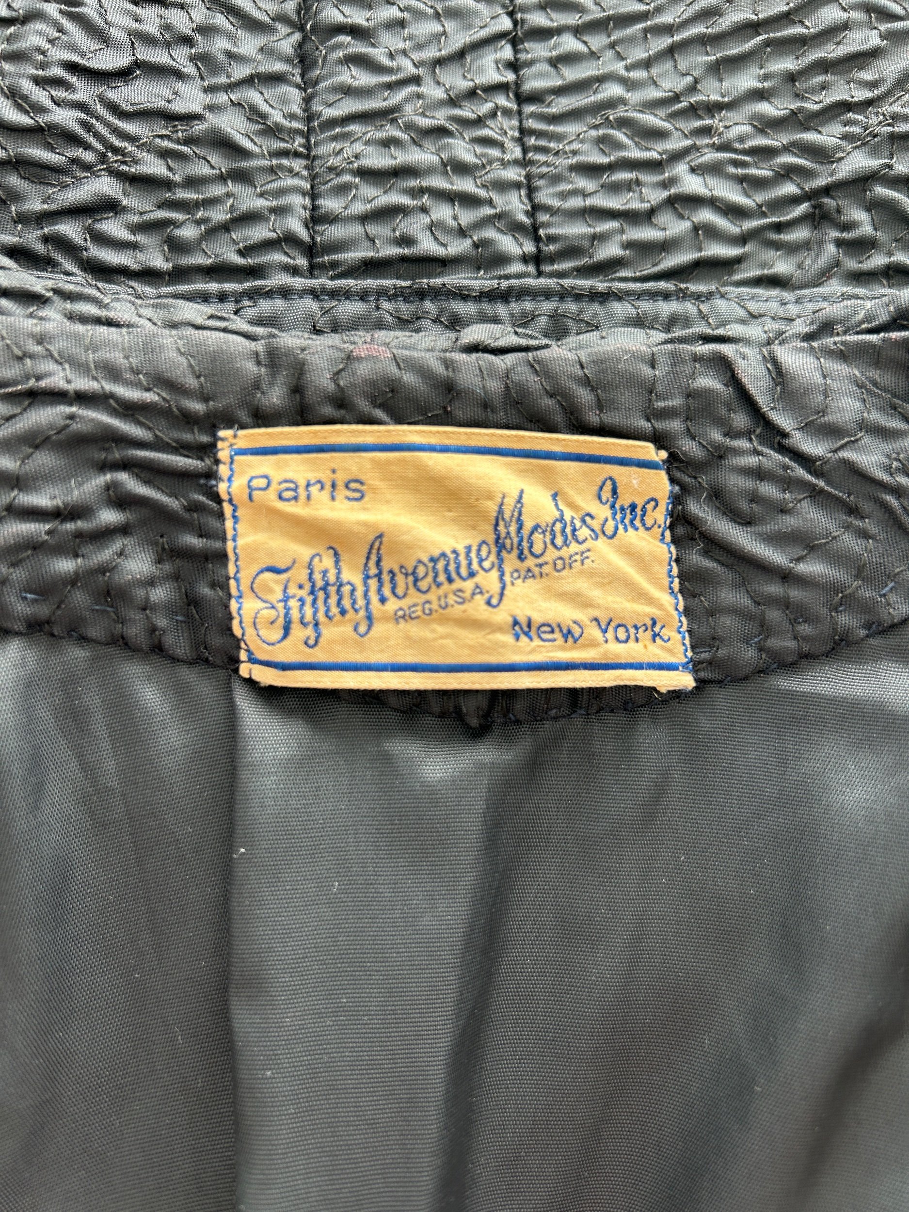 vintage Fifth Avenue Modes Inc. label
