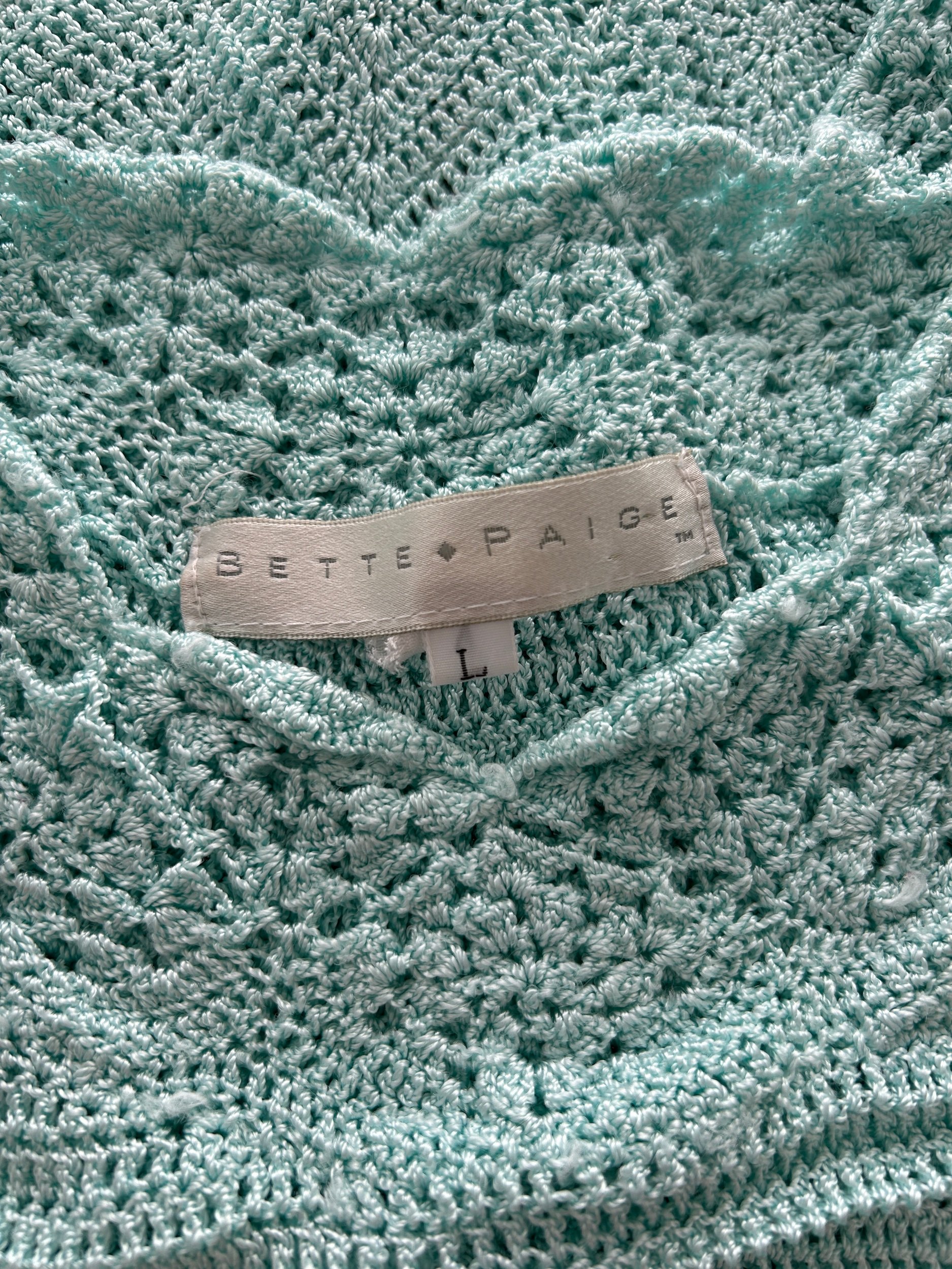 vintage Bette Paige label