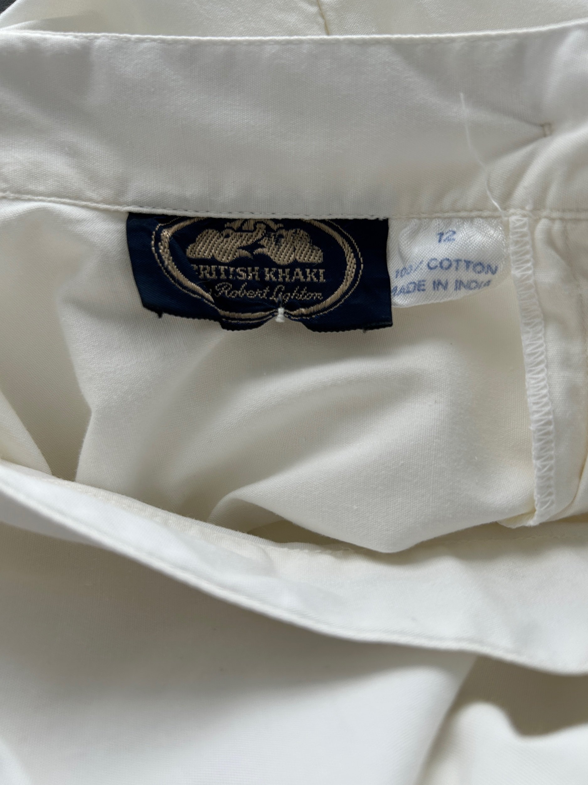 vintage British Khaki label
