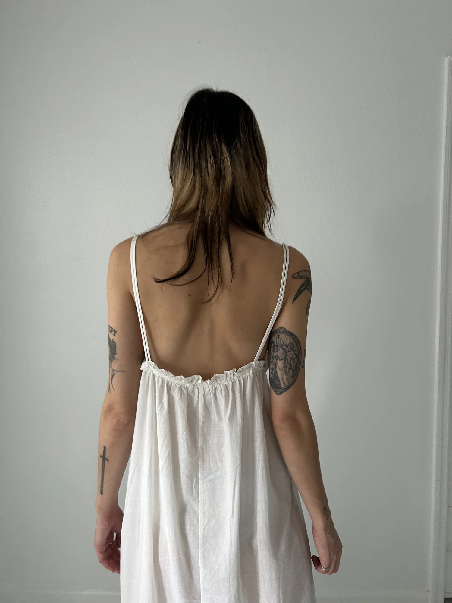 Miss Dior クリーム色 ワンピース S Christian Dior Cream Wool & Silk Crepe Pleated Belted Mini Dress