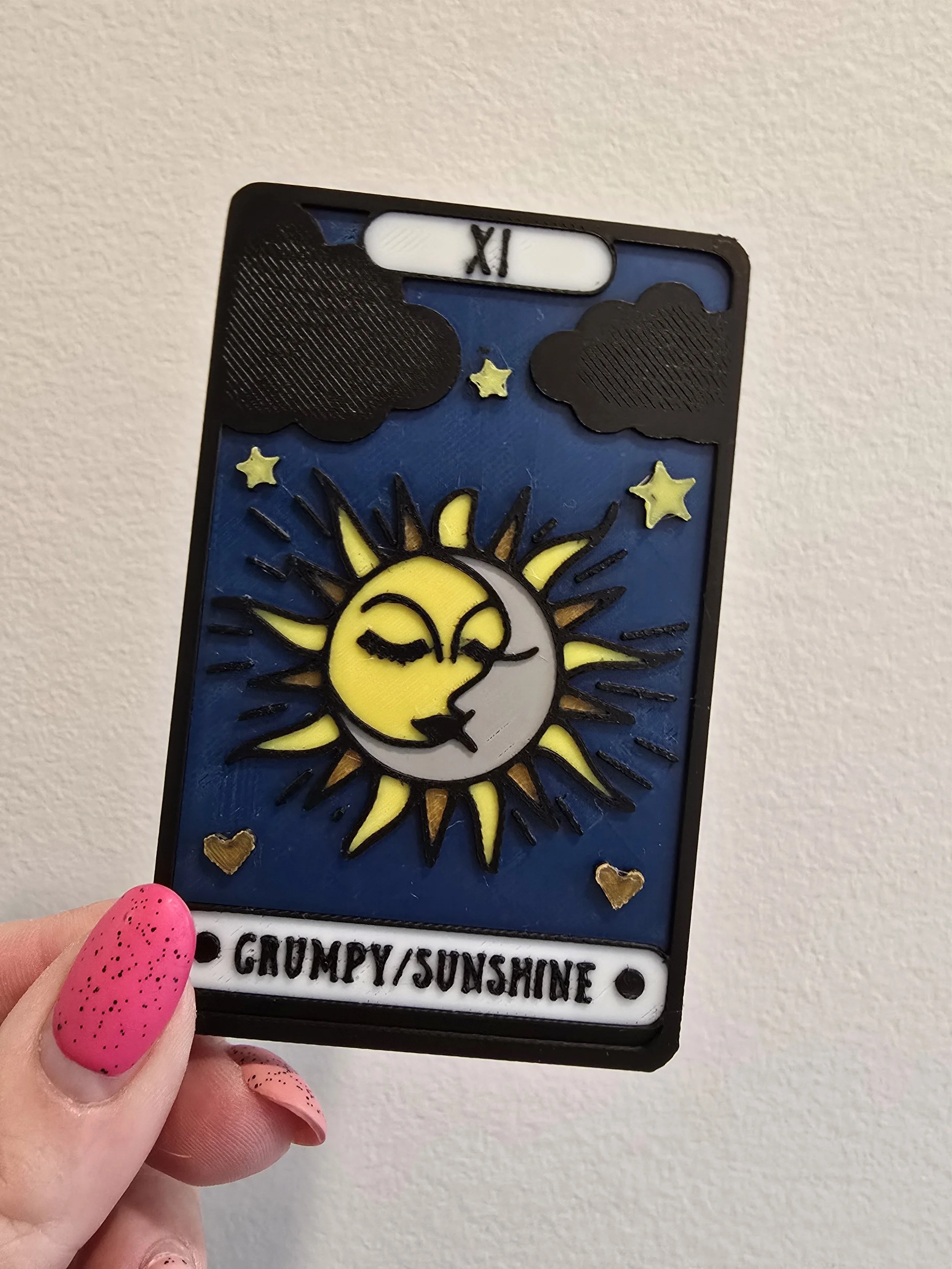 Grumpy/Sunshine Tarot Card