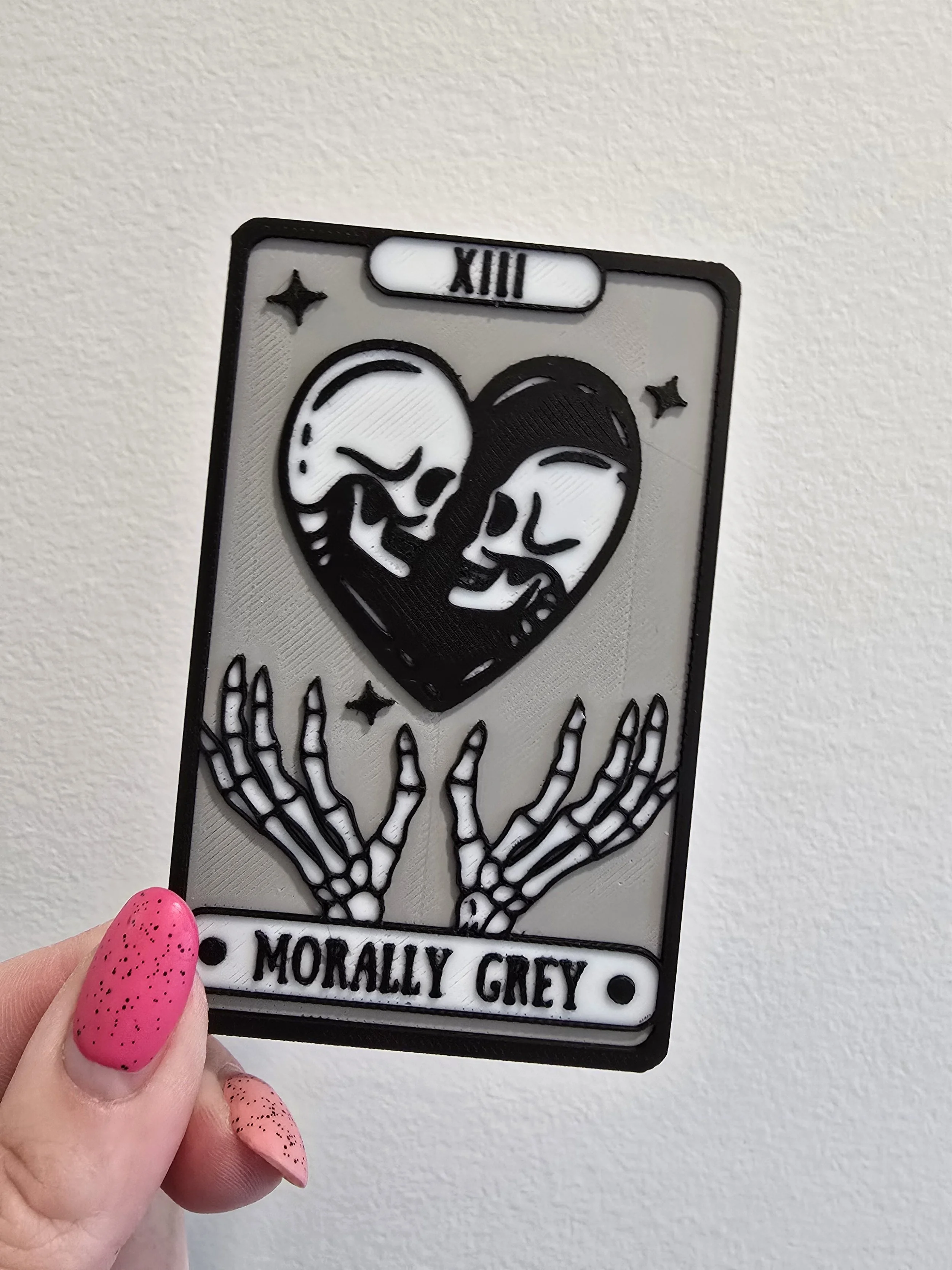 Morally Grey Tarot Card