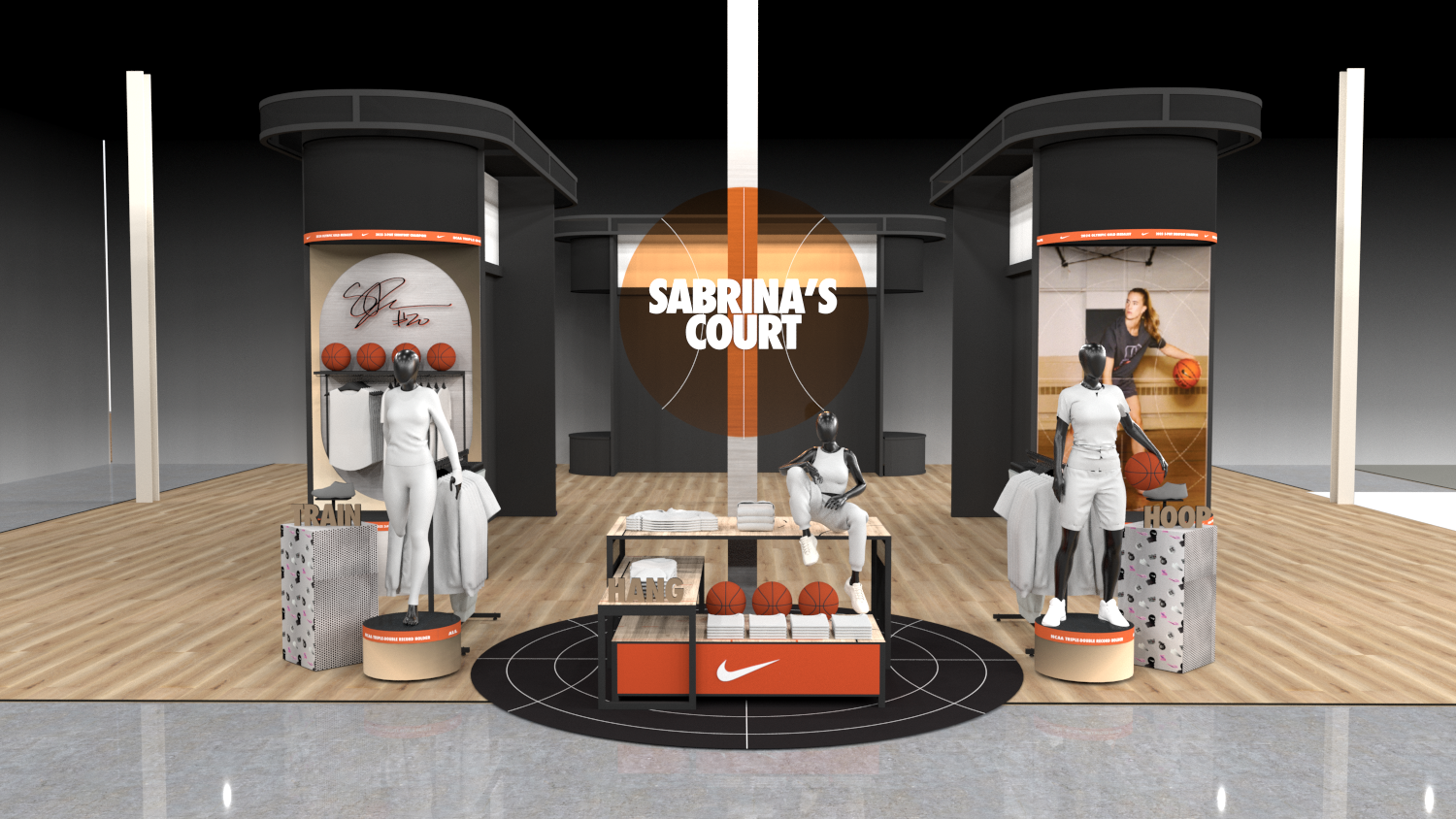 Nike Dynasty – Sabrina Activation