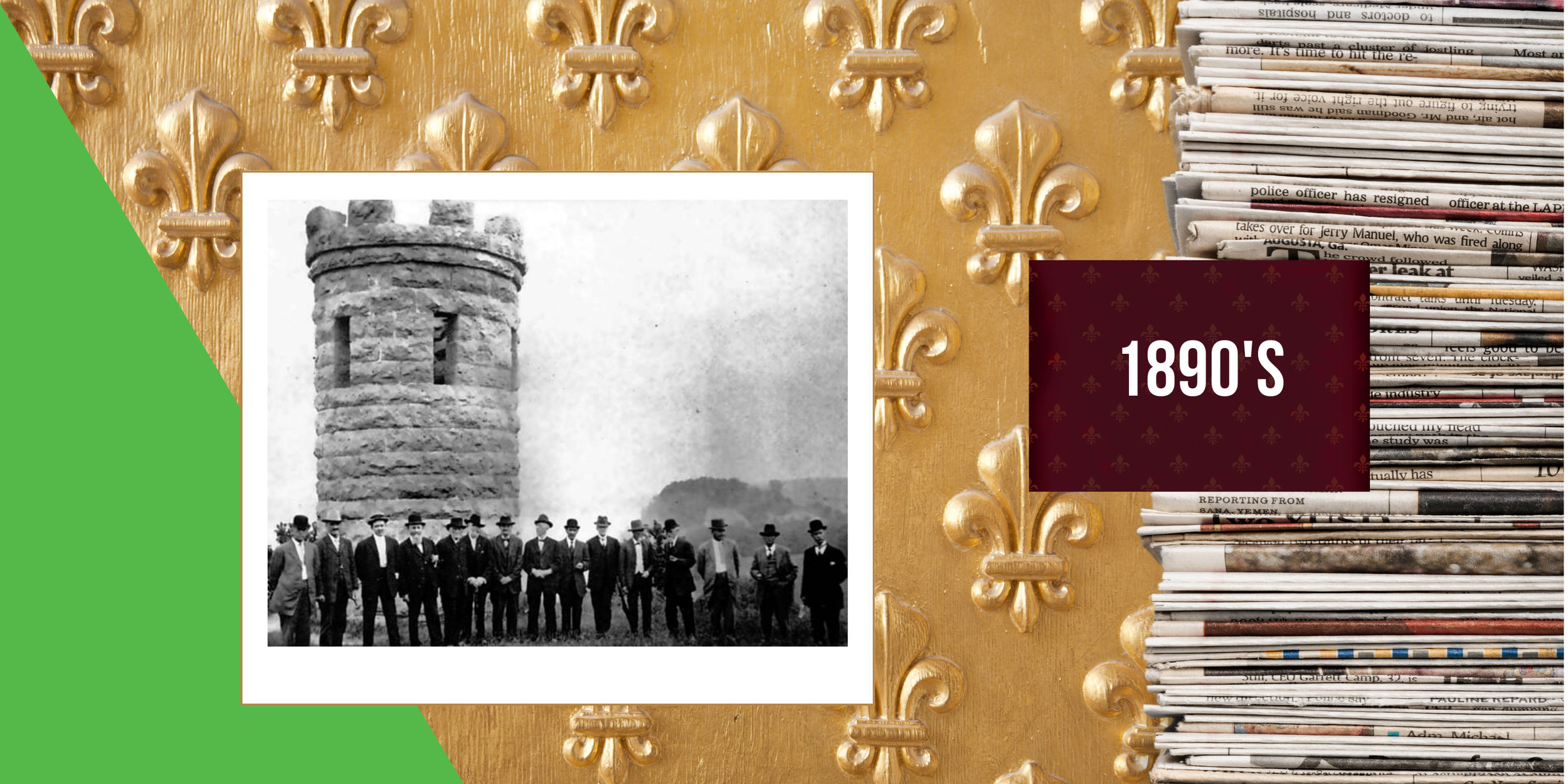 1897, October 31 - Julien Dubuque Monument is dedicated