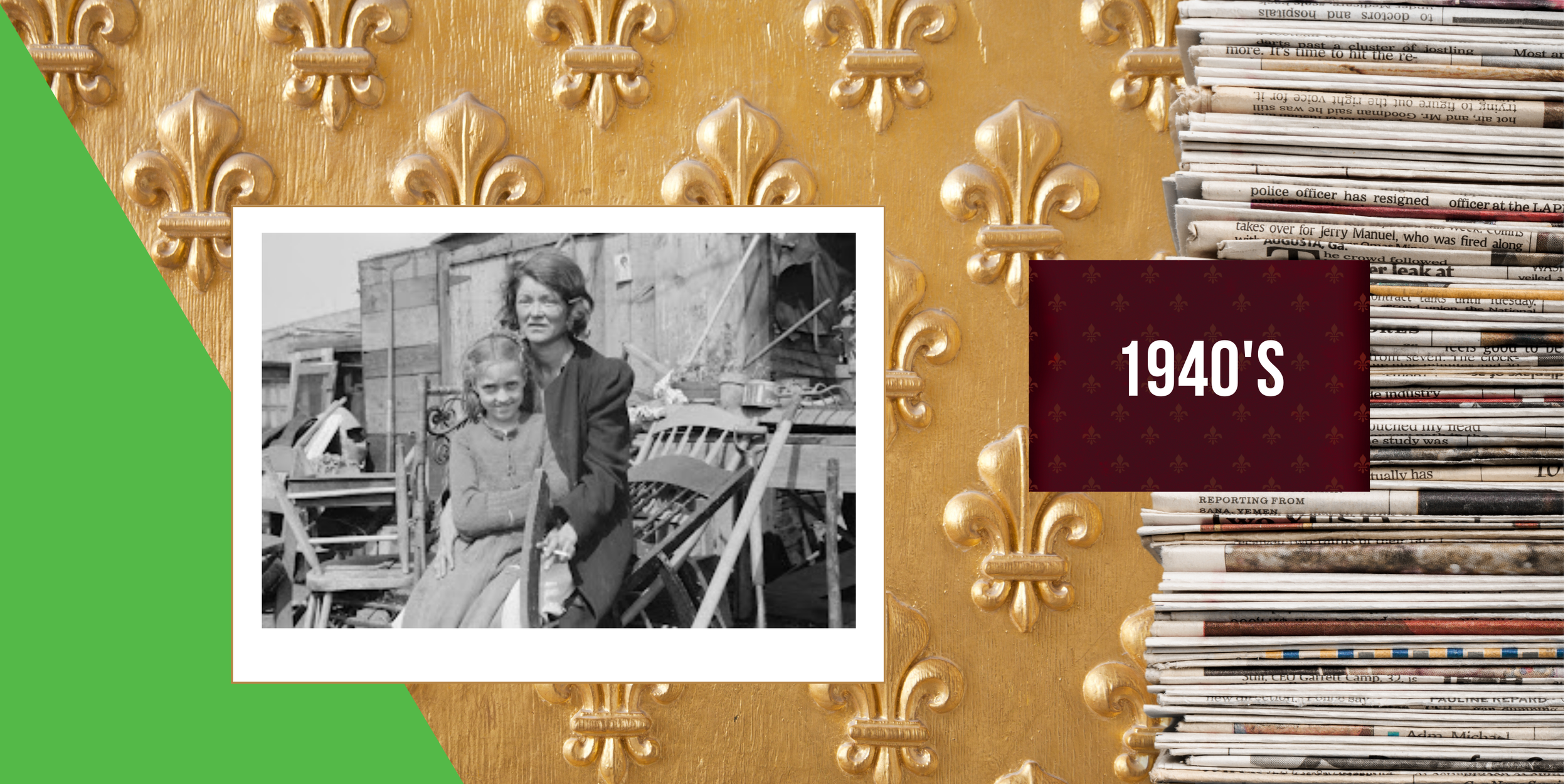 1940 - John Vachon through the Farm Security Administration’s Historic Division, photographs Dubuque’s shanty towns