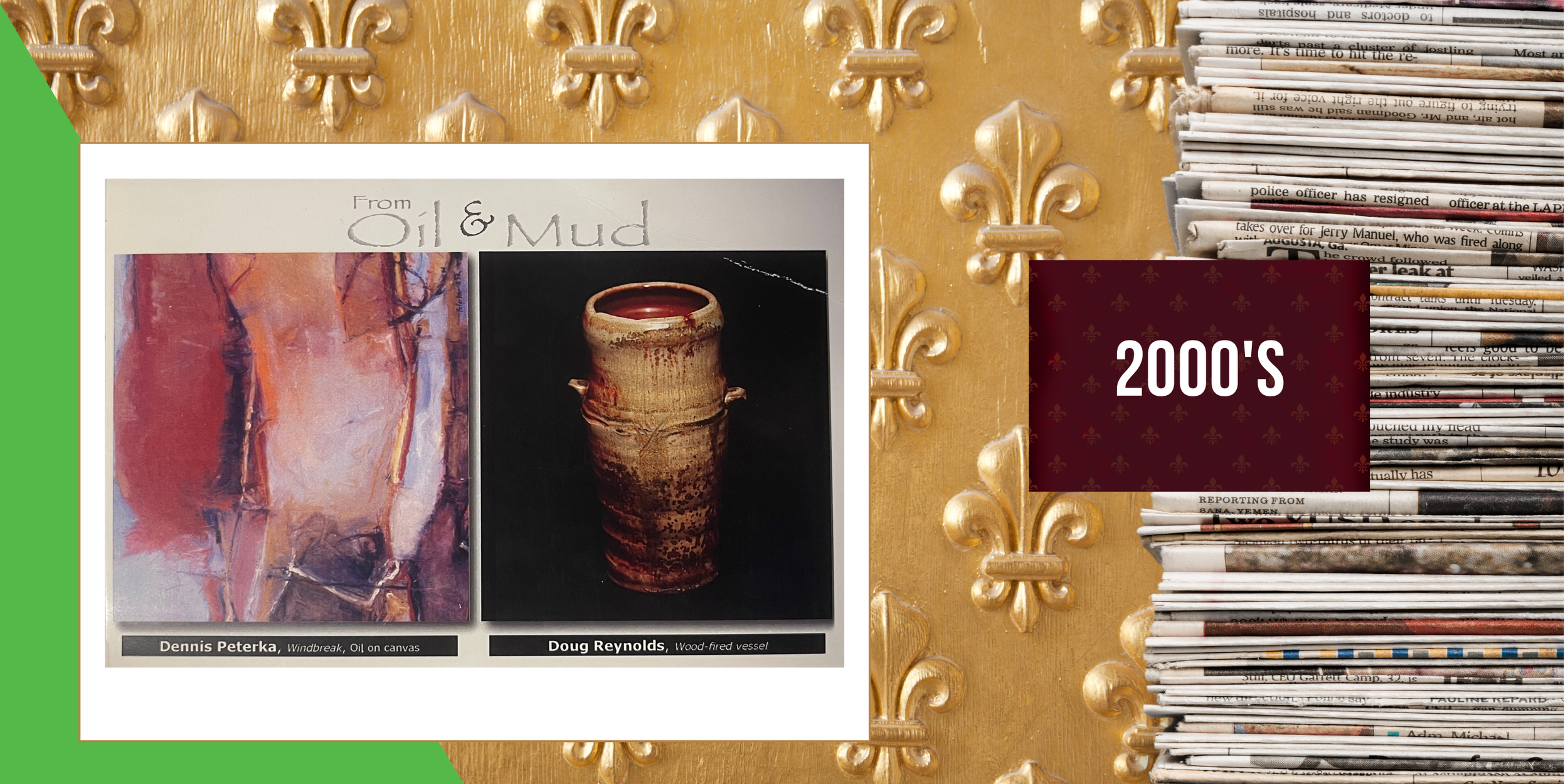 2004, June 4 - Dennis Peterka &amp; Doug Reynolds show at the Rocco Buda Arts Gallery