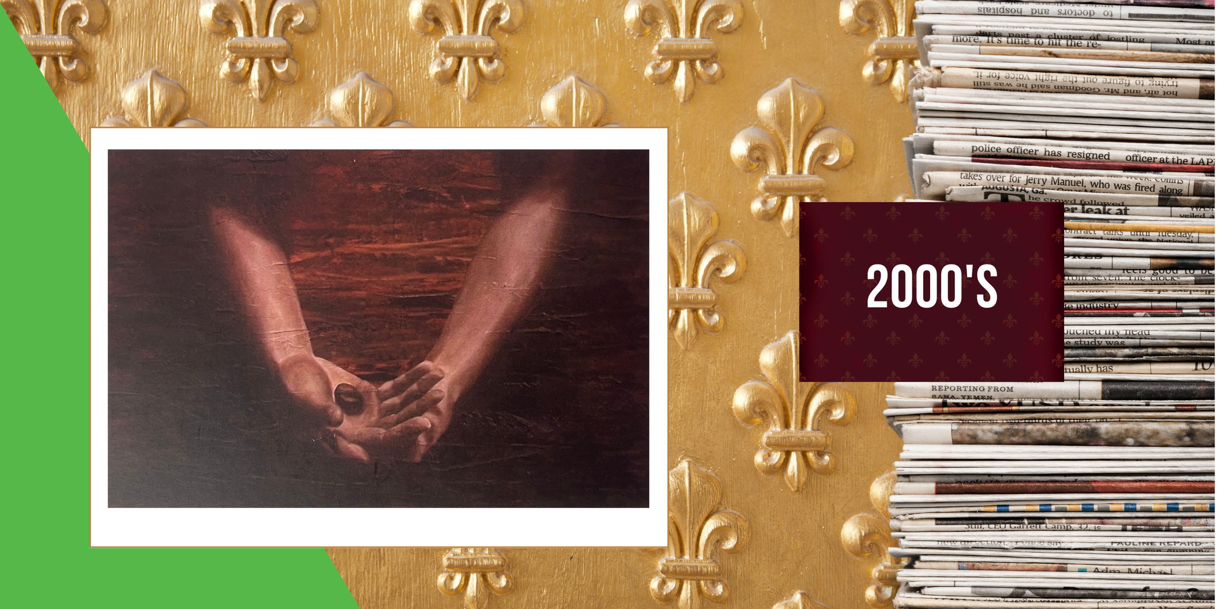 2006, March 18 - Ashley Black opens her senior thesis BFA exhibit at Quigley Gallery, Clarke University