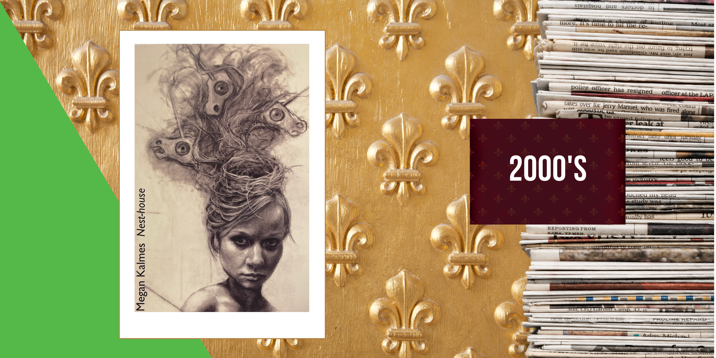 2007, October 26 - Nest-House, BFA Exhibit by Megan Kalmes at Quigley Gallery, Clarke University