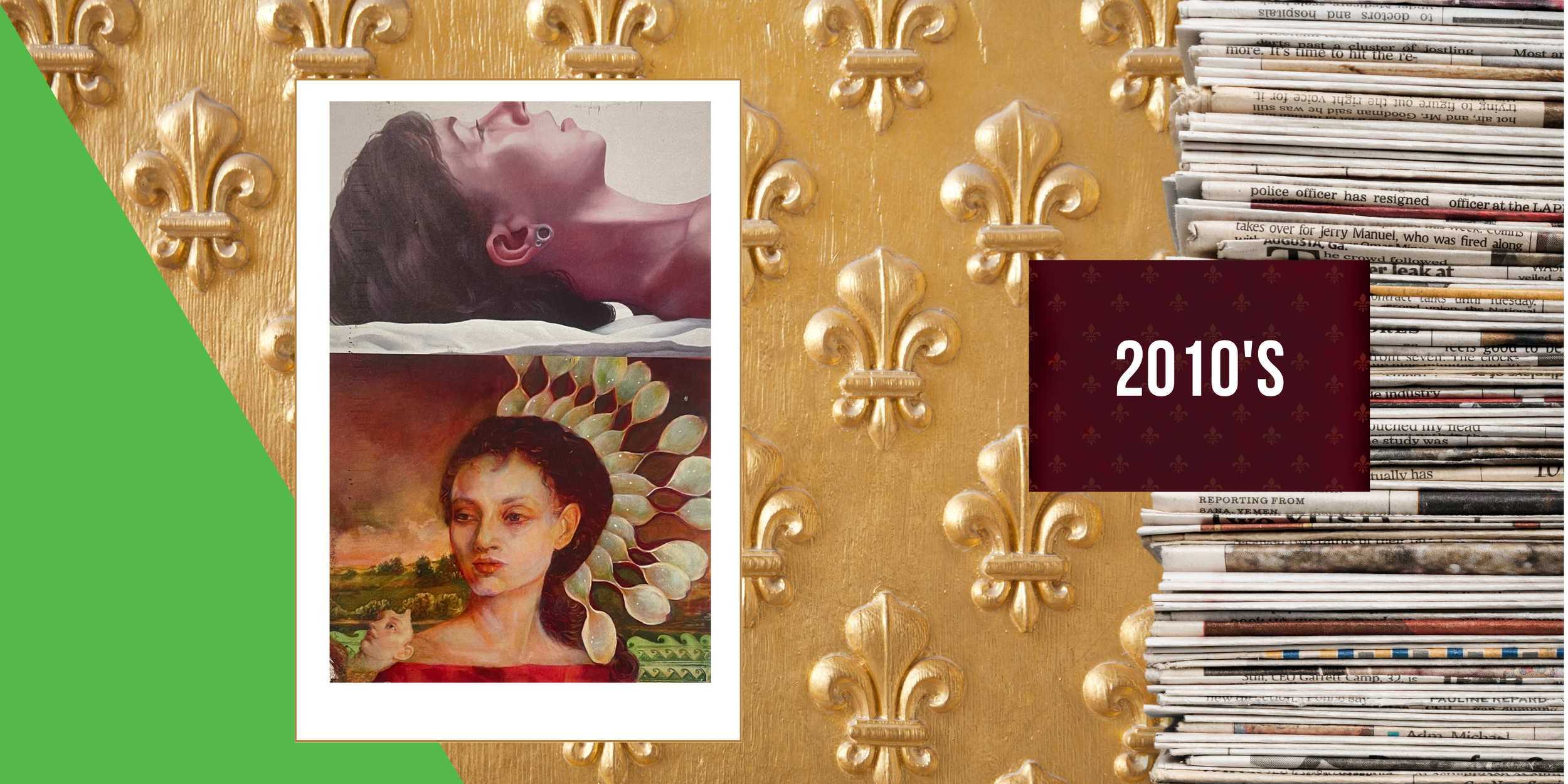 2011, October 28 - Invitational Figurative Art Exhibit: Jessie Rebik, Wendy Rolfe, Jenny Harms Link and Alice McMahon at Quigley Gallery, Clarke University