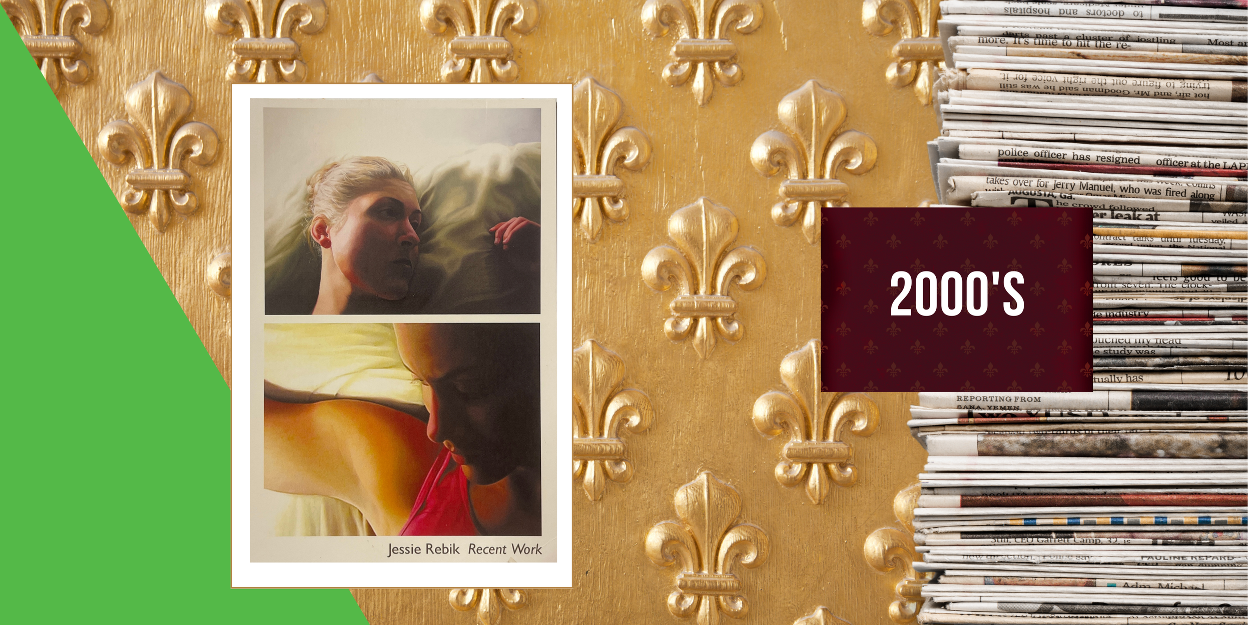 2007, September 14 - Recent Work by Jessie Rebik at Quigley Gallery, Clarke University to welcome Jessie as new Assistant Professor of Art