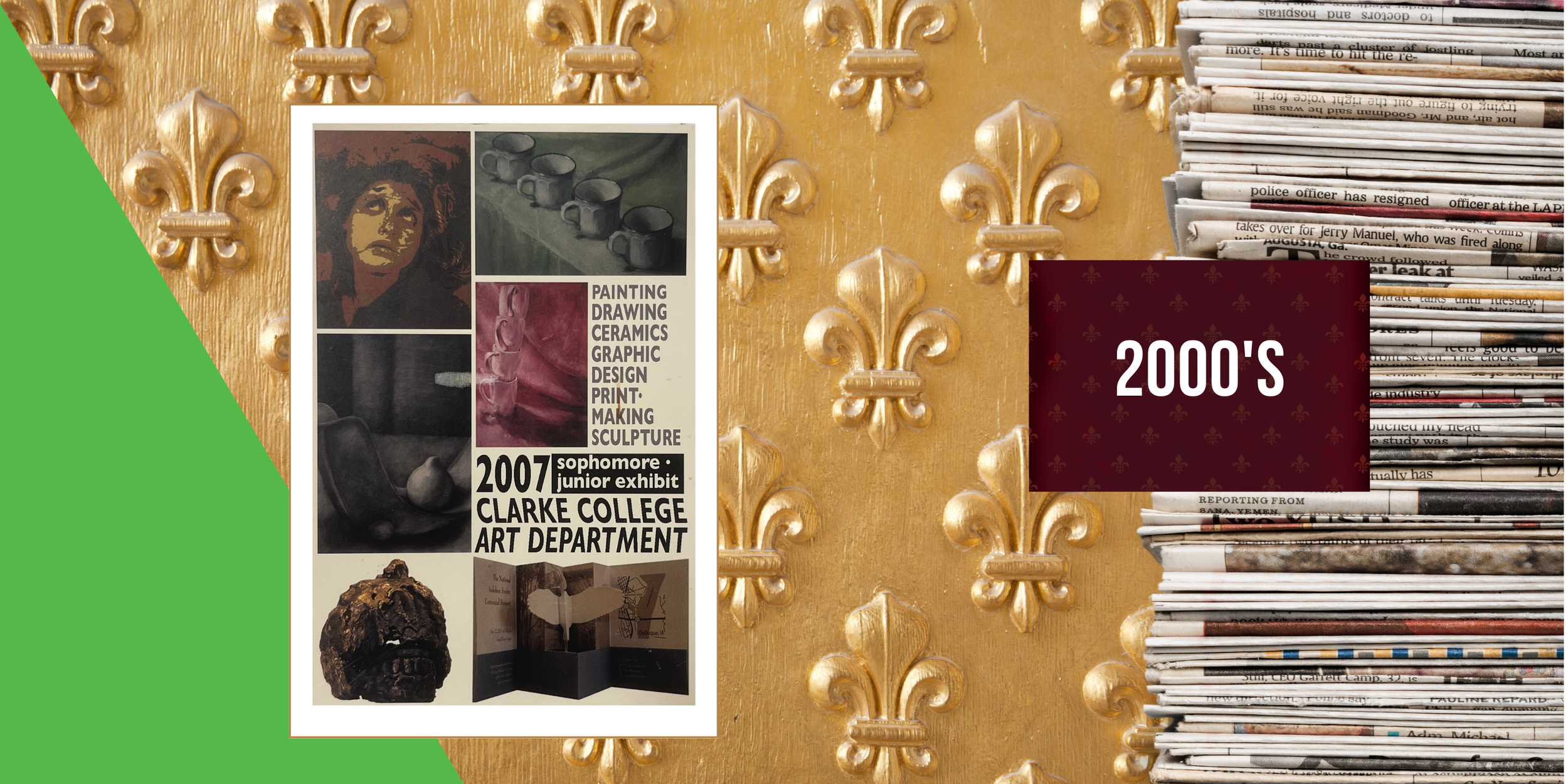 2007, January 20 - Clarke University Art Department Sophomore-Junior Exhibit