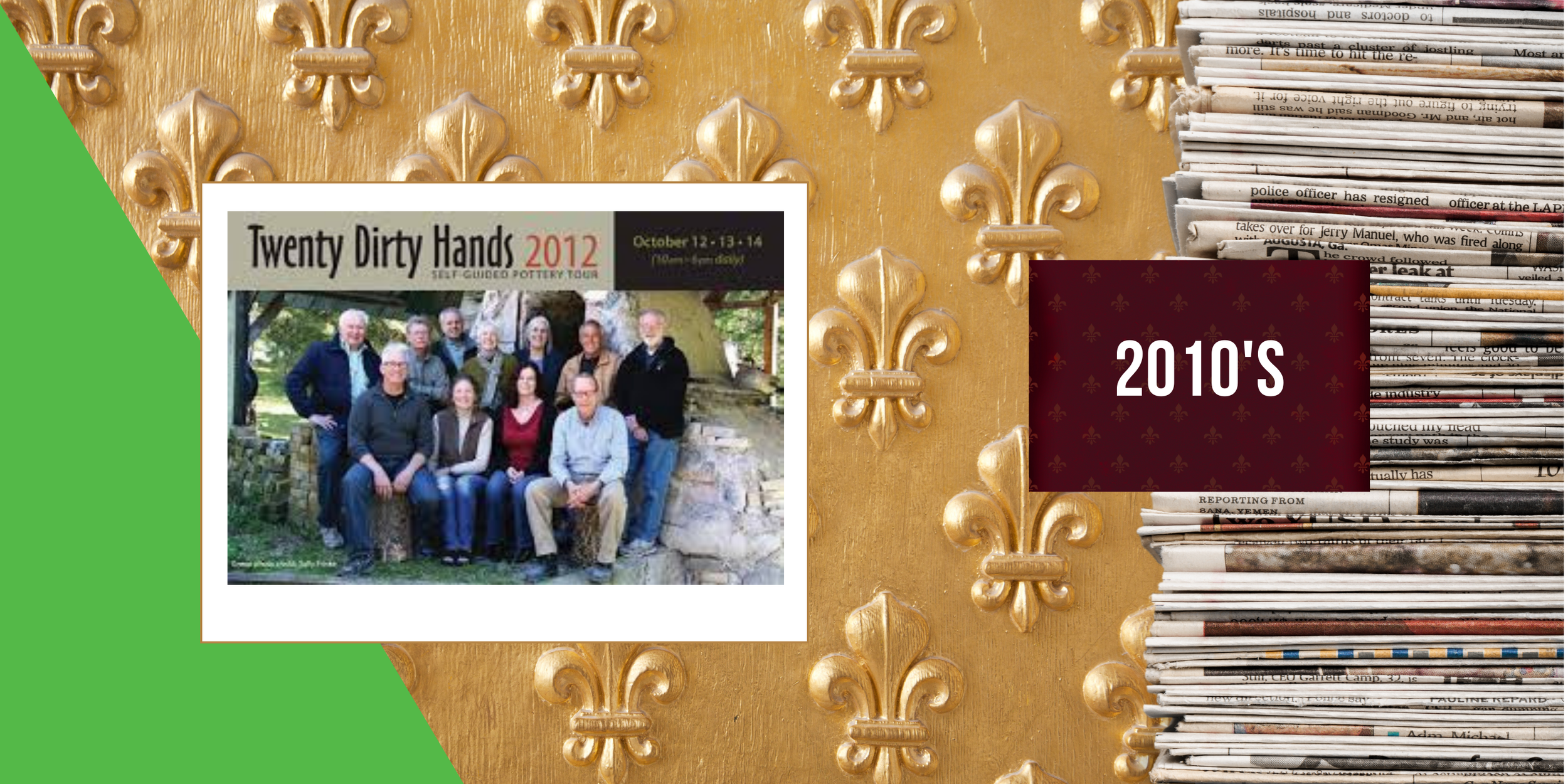 2012 - Eleventh annual Twenty Dirty Hands self-guided ceramics tour