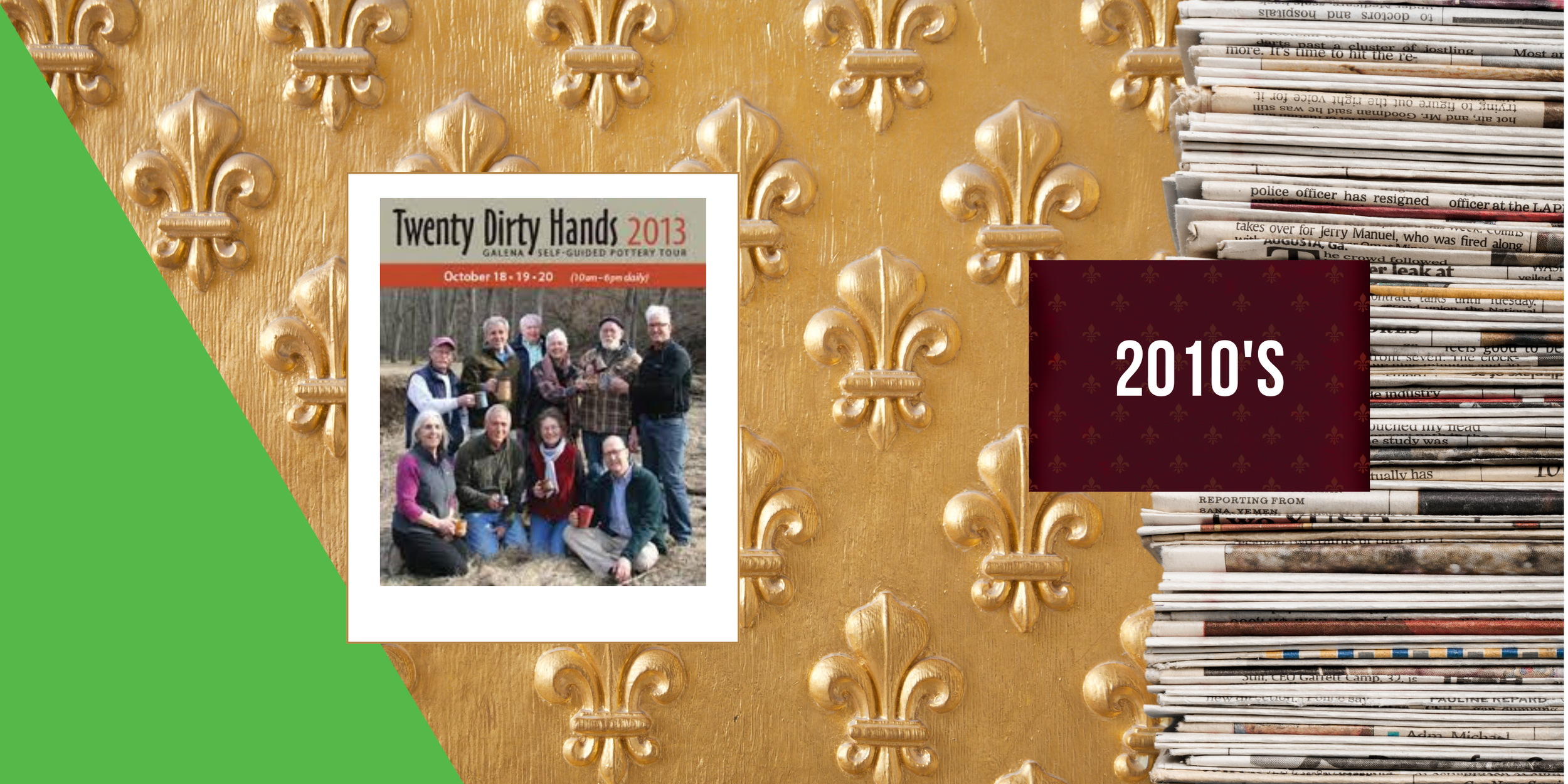 2013 - Twelfth annual Twenty Dirty Hands self-guided ceramics tour