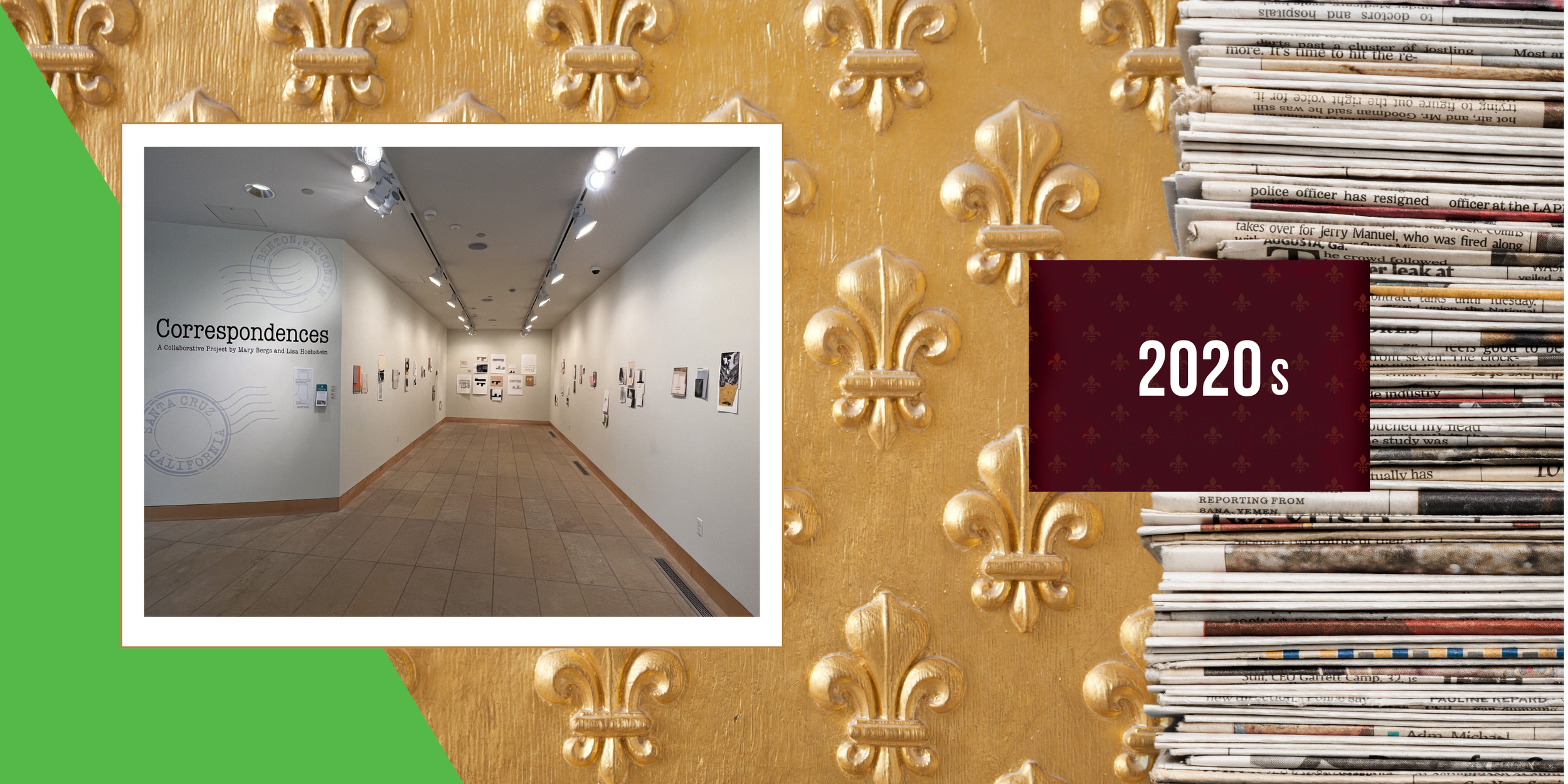 2022, October 21 - Correspondences: Mary Bergs and Lisa Hochstein collaborative exhibition at the Dubuque Museum of Art