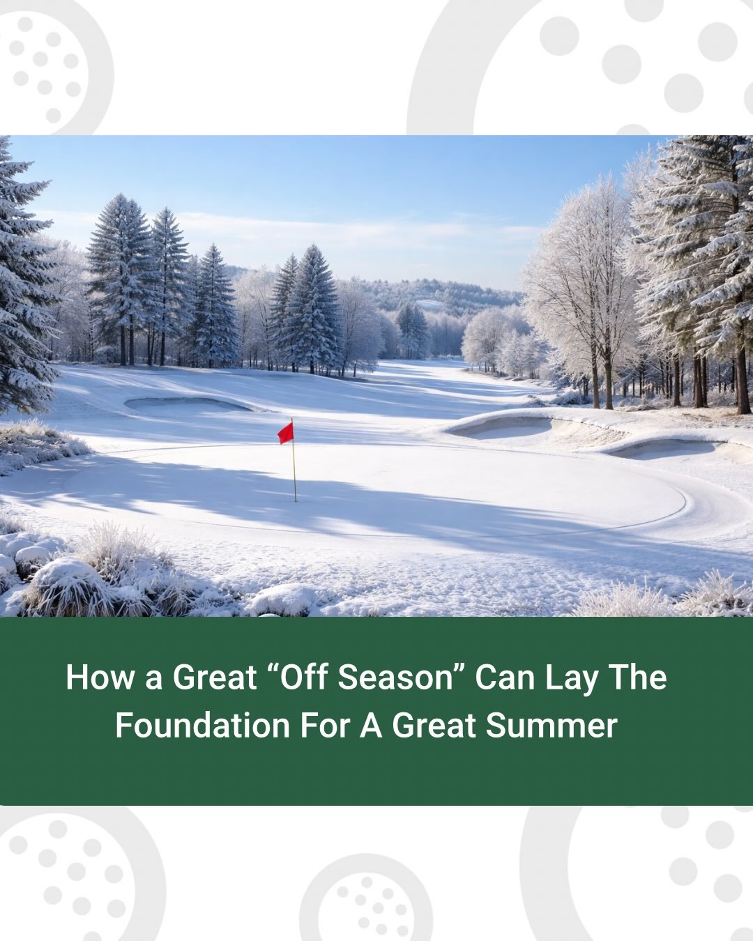 The off-season is where great seasons are built.

Winter isn&rsquo;t about &ldquo;just staying sharp.&rdquo;
It&rsquo;s your chance to make real changes &mdash; without pressure, without tournaments getting in the way.

✔️ Train the mental game
✔️ Fi