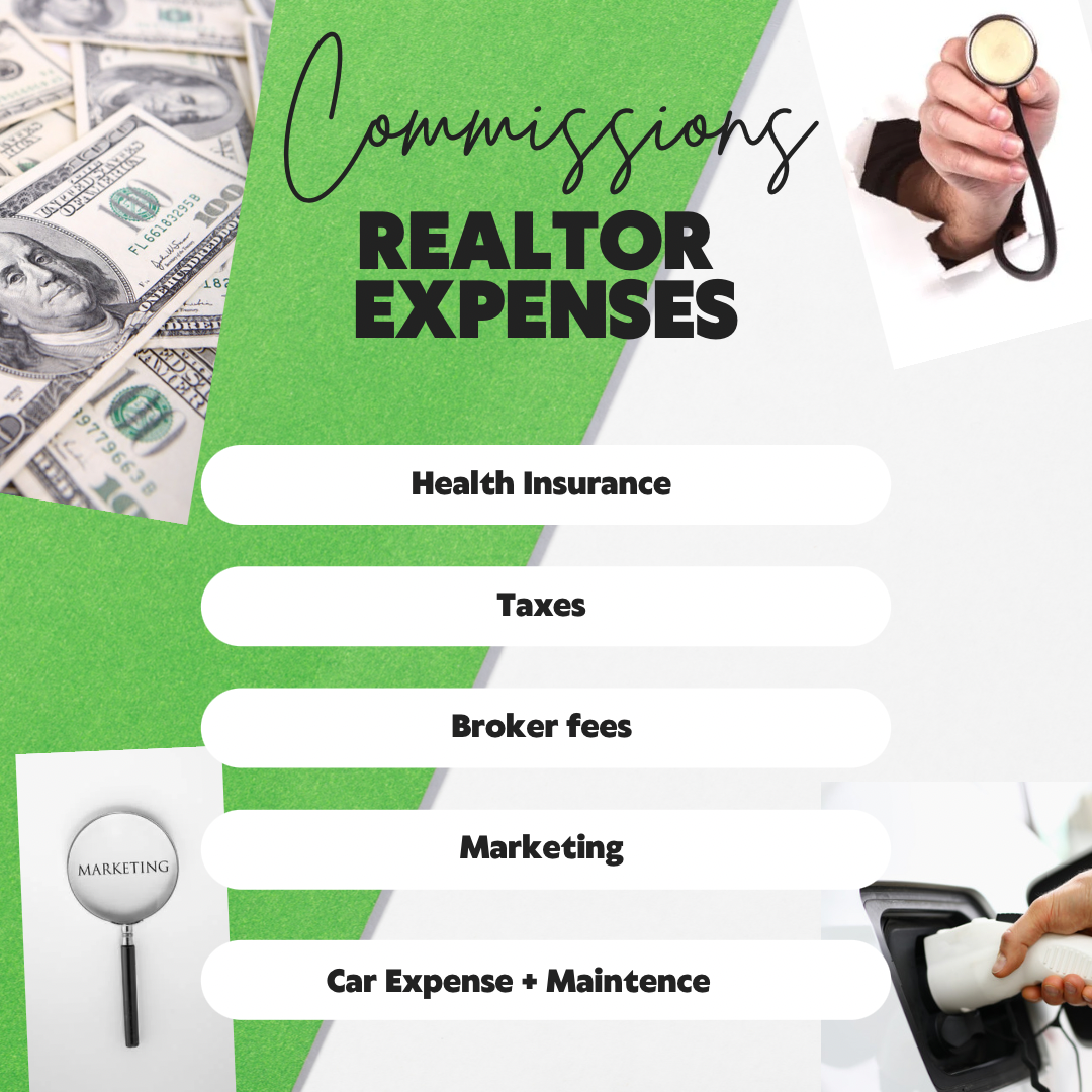 Commissions Realtor expenses — Danijela Quenzler Real Estate