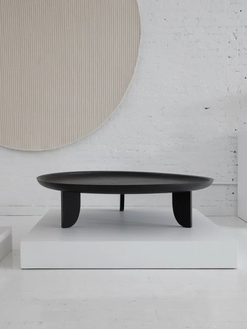 Dish Coffee Table Extra Large Black by Grain