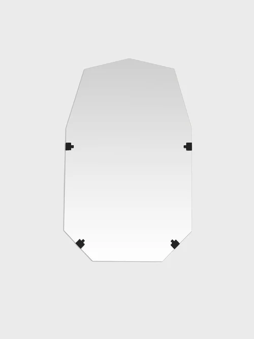 Stitch Nonagon Mirror Small (In Stock) by Grain